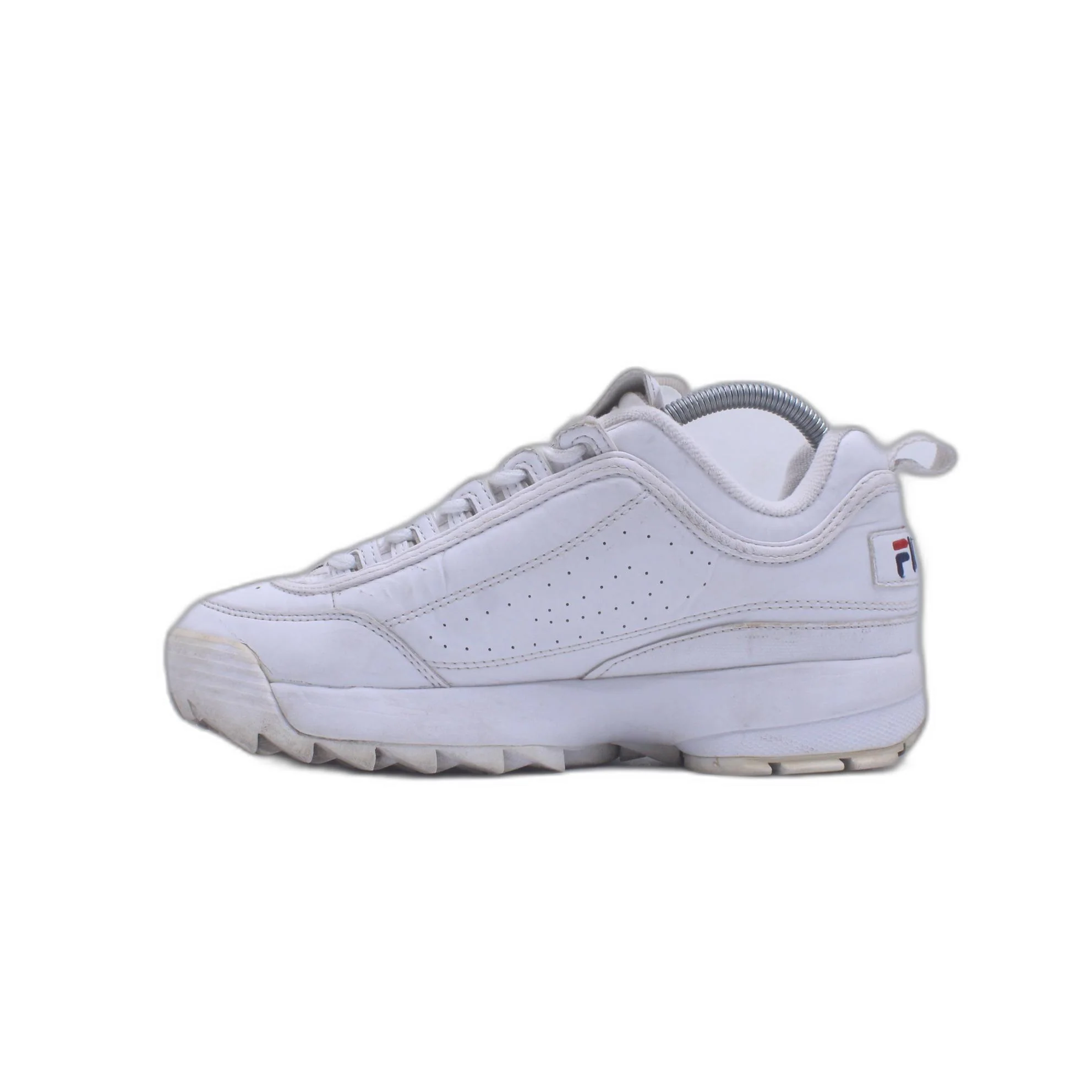 Fila Disruptor Shoes Triple White Athletic Trainer - Image 2