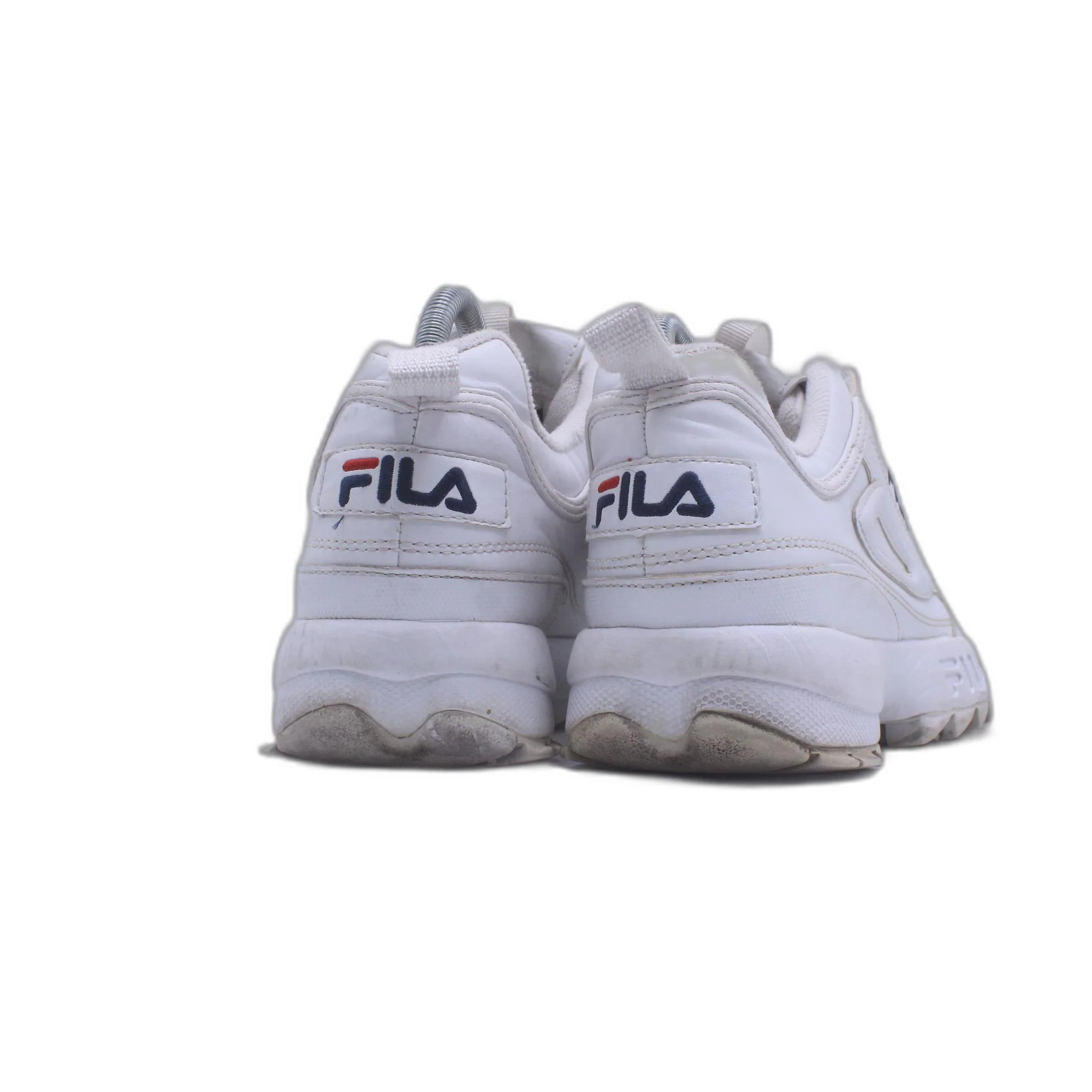 Fila Disruptor Shoes Triple White Athletic Trainer - Image 4
