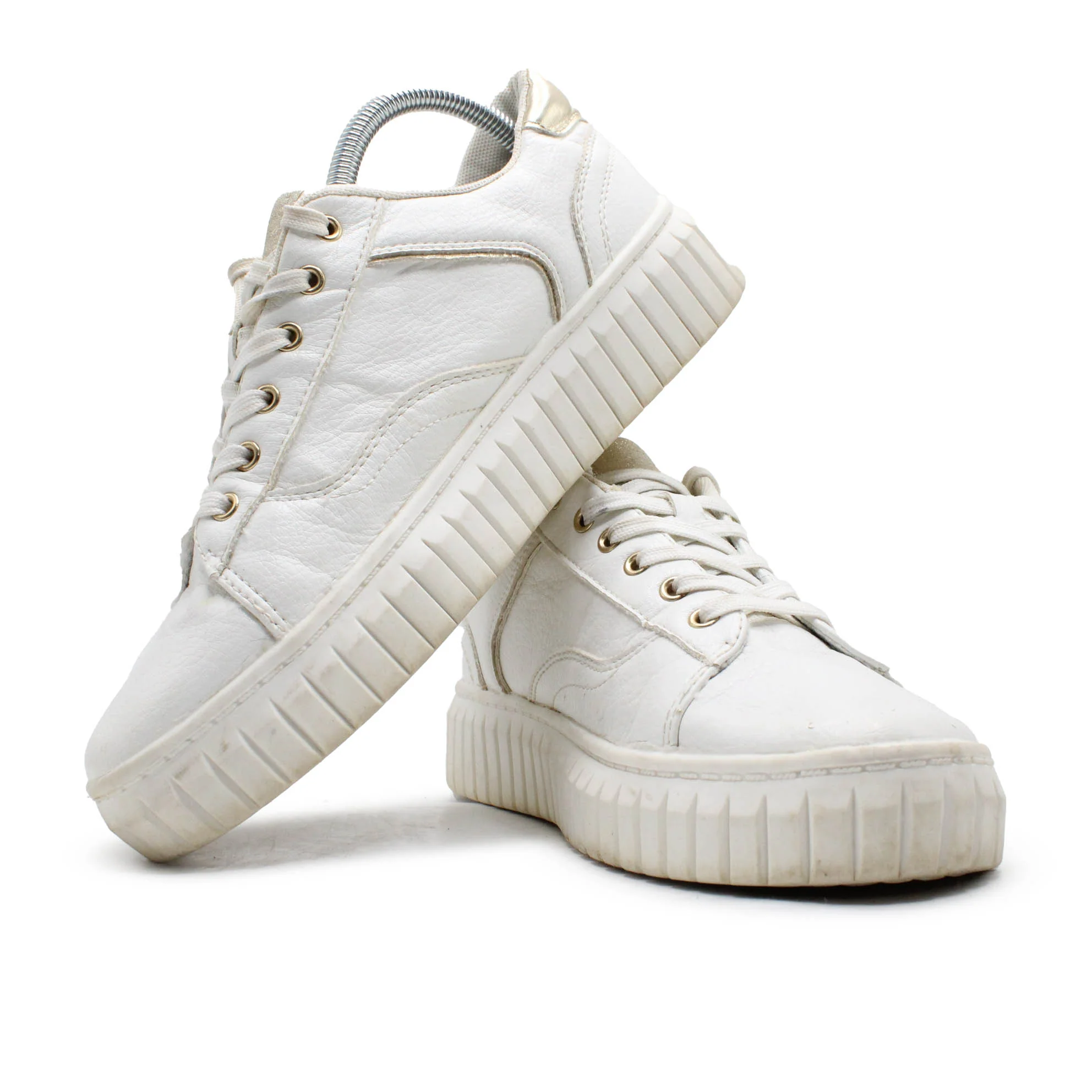 FPC White Fashion Sneaker - Image 2