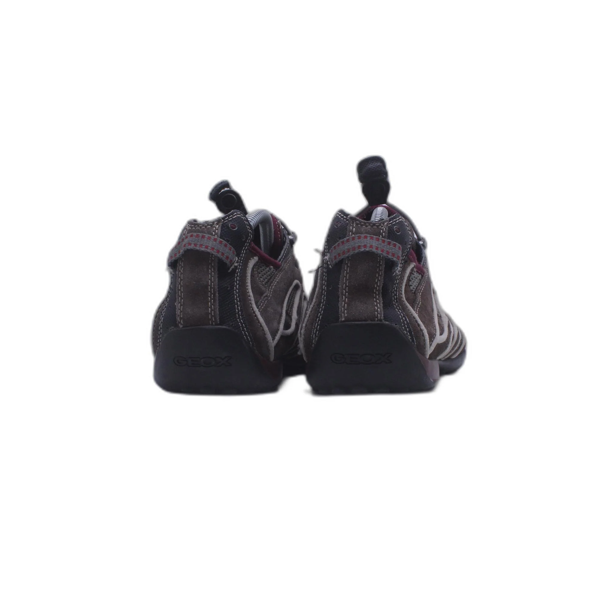 GEOX BROWN LEATHER/SUEDE SNEAKER - Image 4