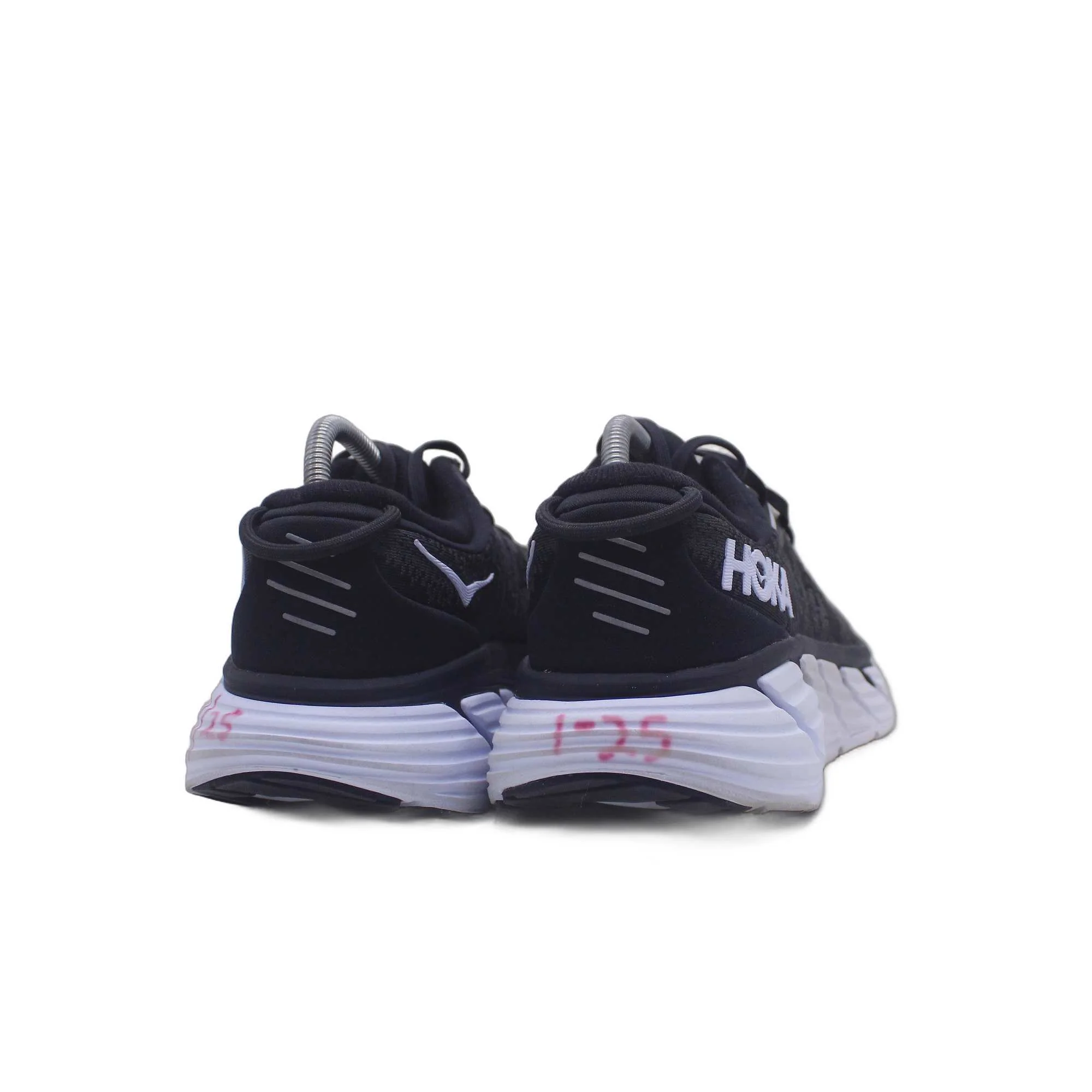 Hoka One One Mens Gaviota 4 Black Running Shoe - Image 4