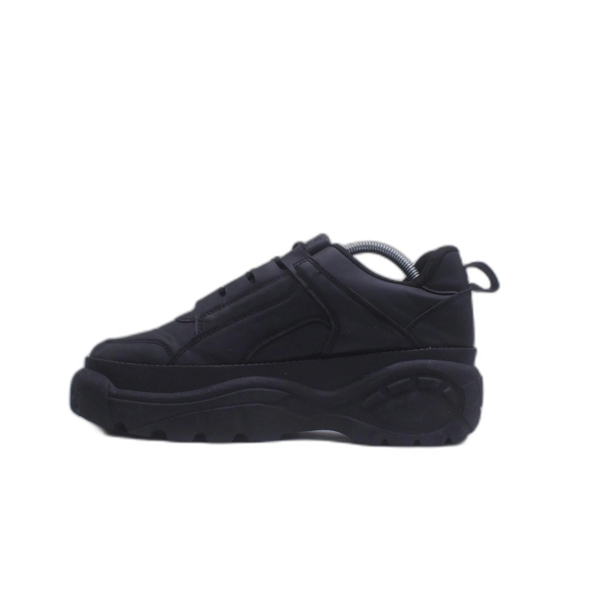 House Brand Black Leather Sneaker - Image 2