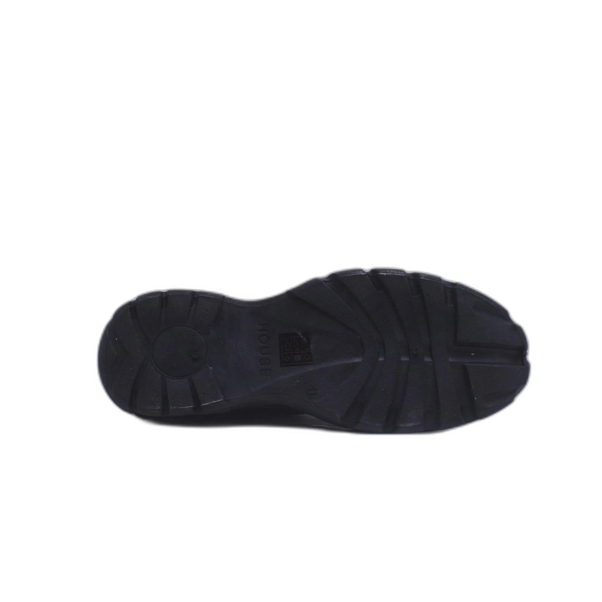 House Brand Black Leather Sneaker - Image 3