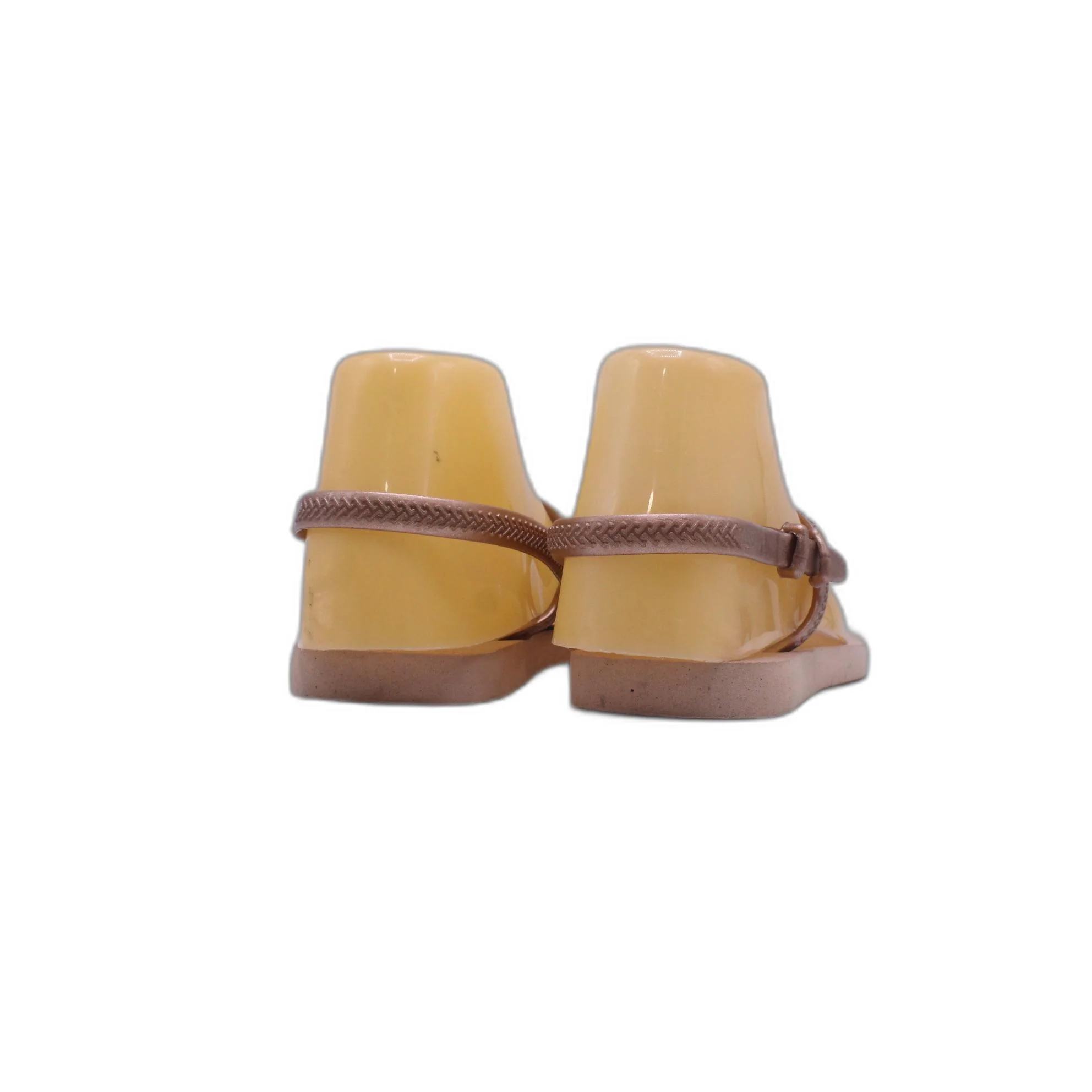 Isabella T-Strap Thong Iconic Comfort Jelly Sandal Bronze Tan Women 5 - Image 4