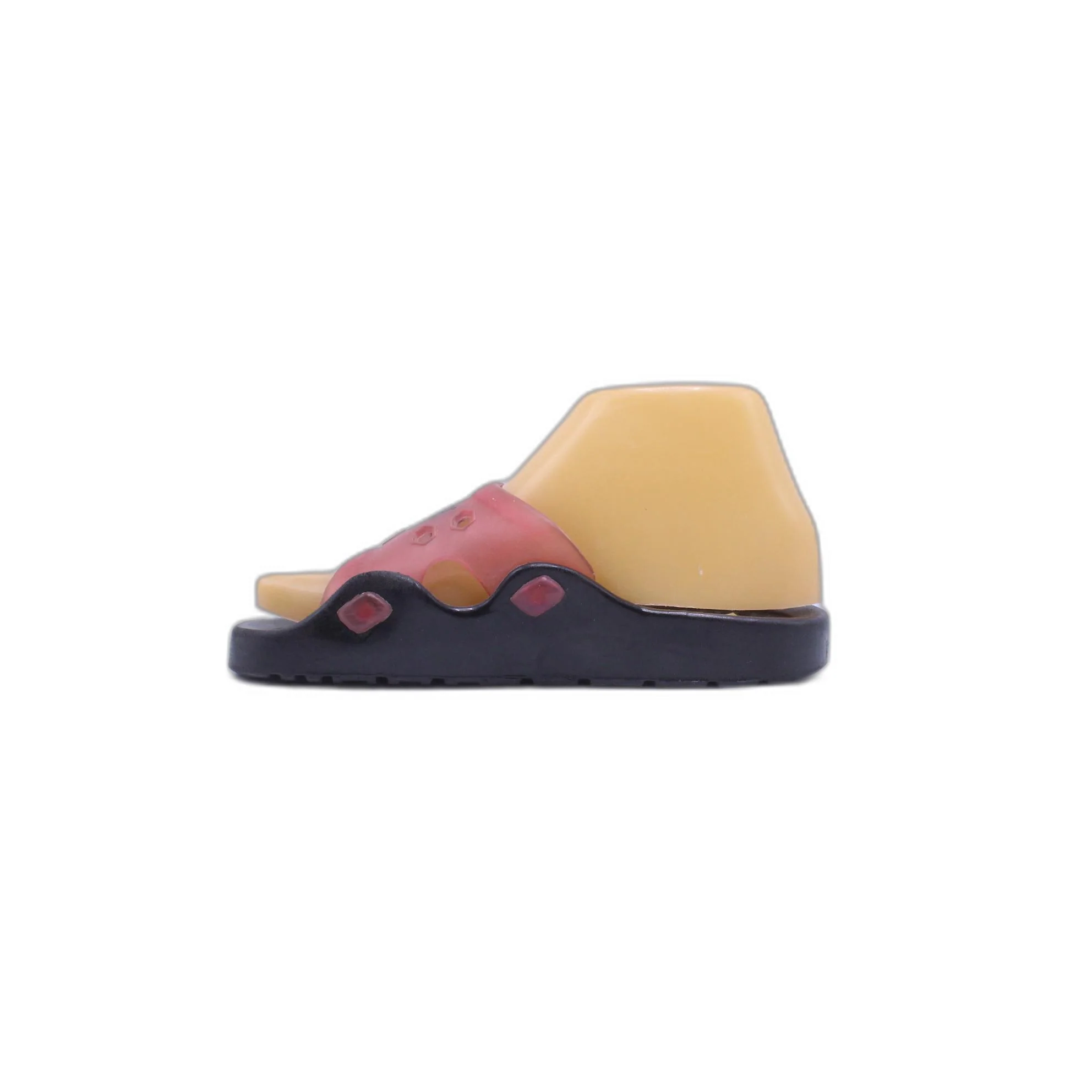 JUMBO BARE FEET Rubber Caveman Shoe Slippers Joke Clown - Image 2