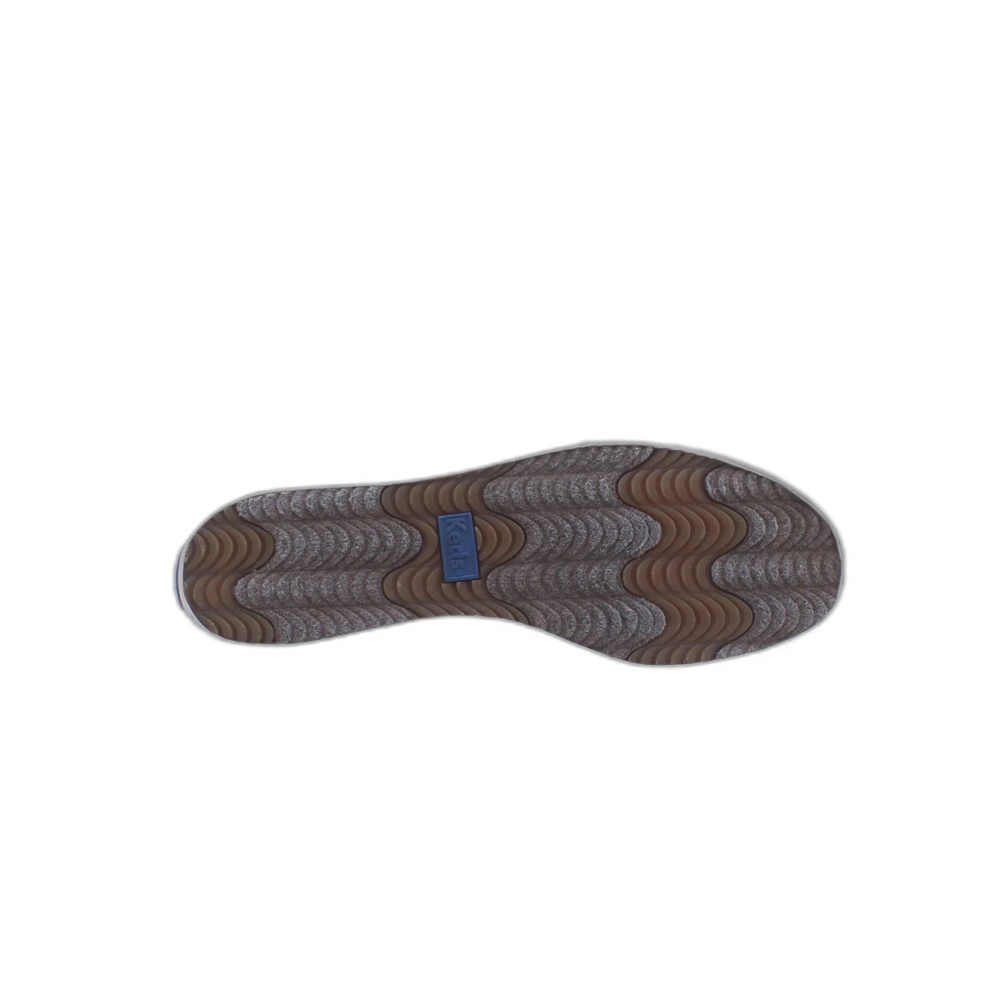 KEDS Double Decker Slip On Ribbed Wave Cream Shoe - Image 3