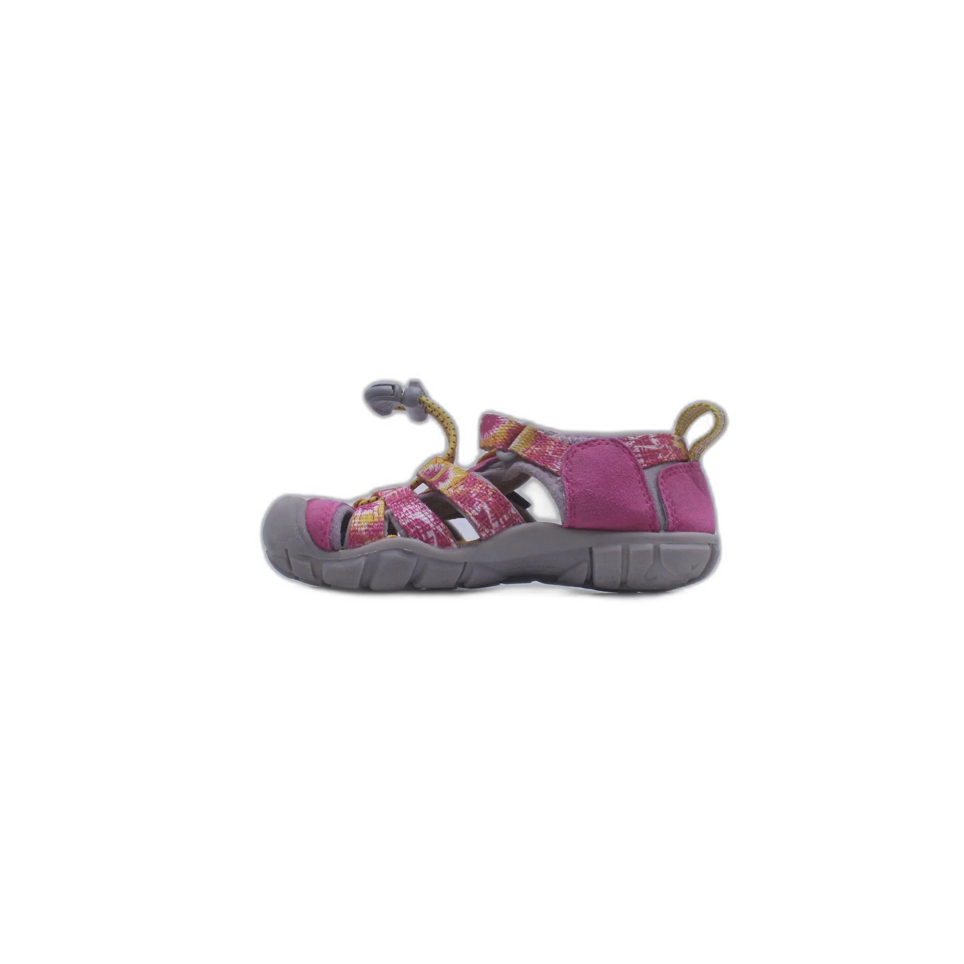 KEEN GIRLS SEACAMP II CNX SANDALS PINK YELLOW TYE DYE WATER HIKING TRAIL - Image 2