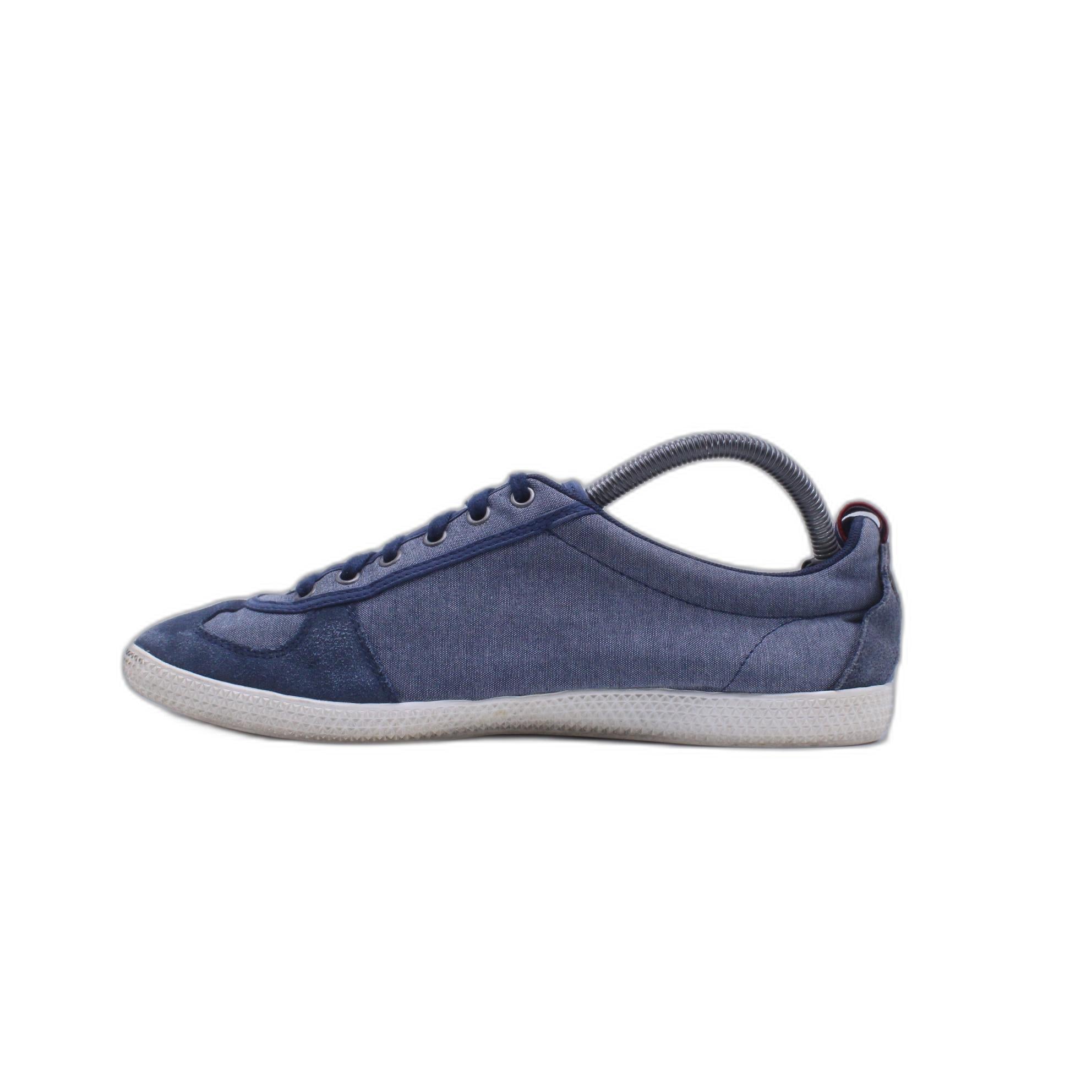 le coq sportif ferit Mens Trainers Grey / blue - Image 2