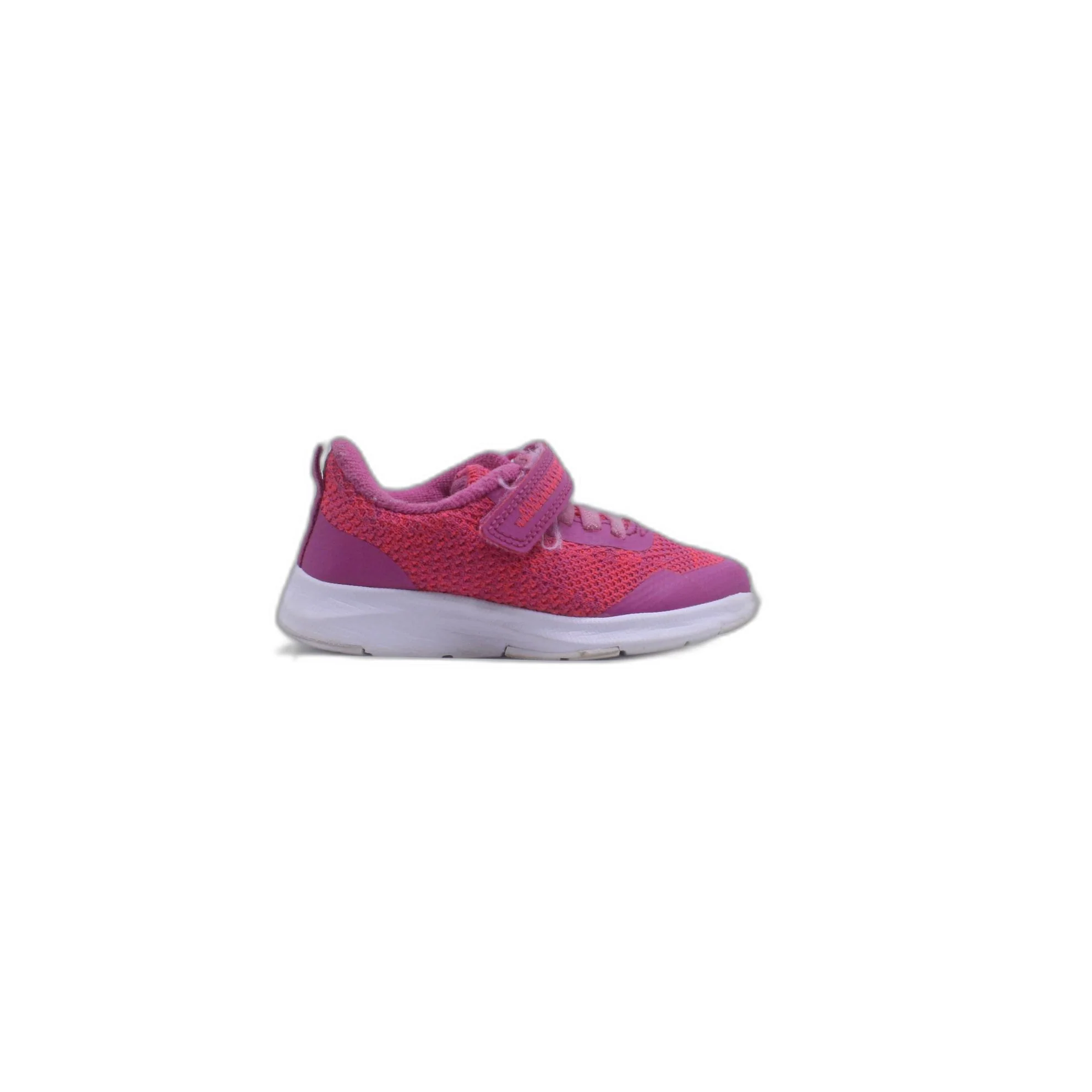 M&S WHITE PINK KIDS SNEAKER