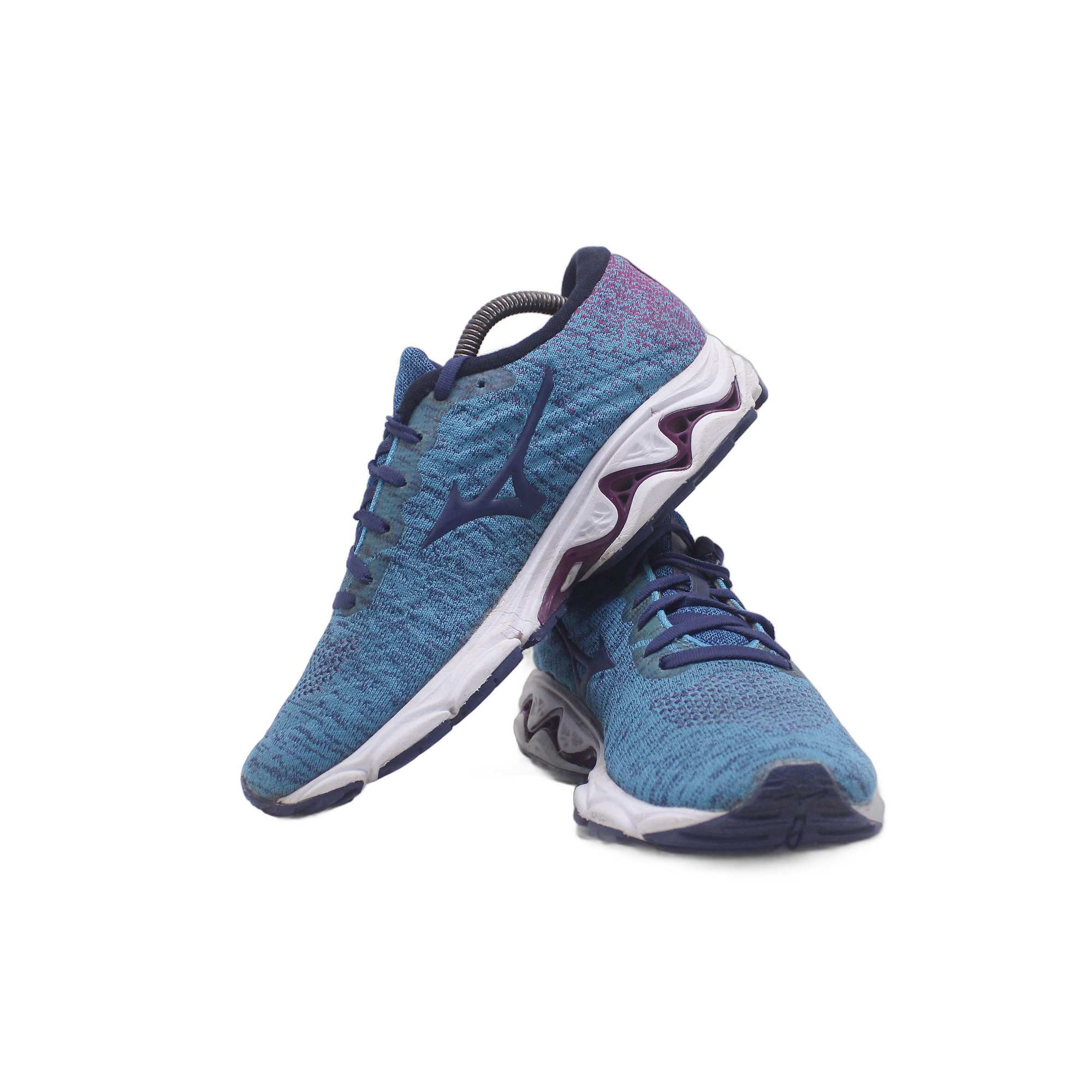 Mizuno Wave Inspire 11 Women’s  Purple Athletic Running Jogging Shoe - Image 5