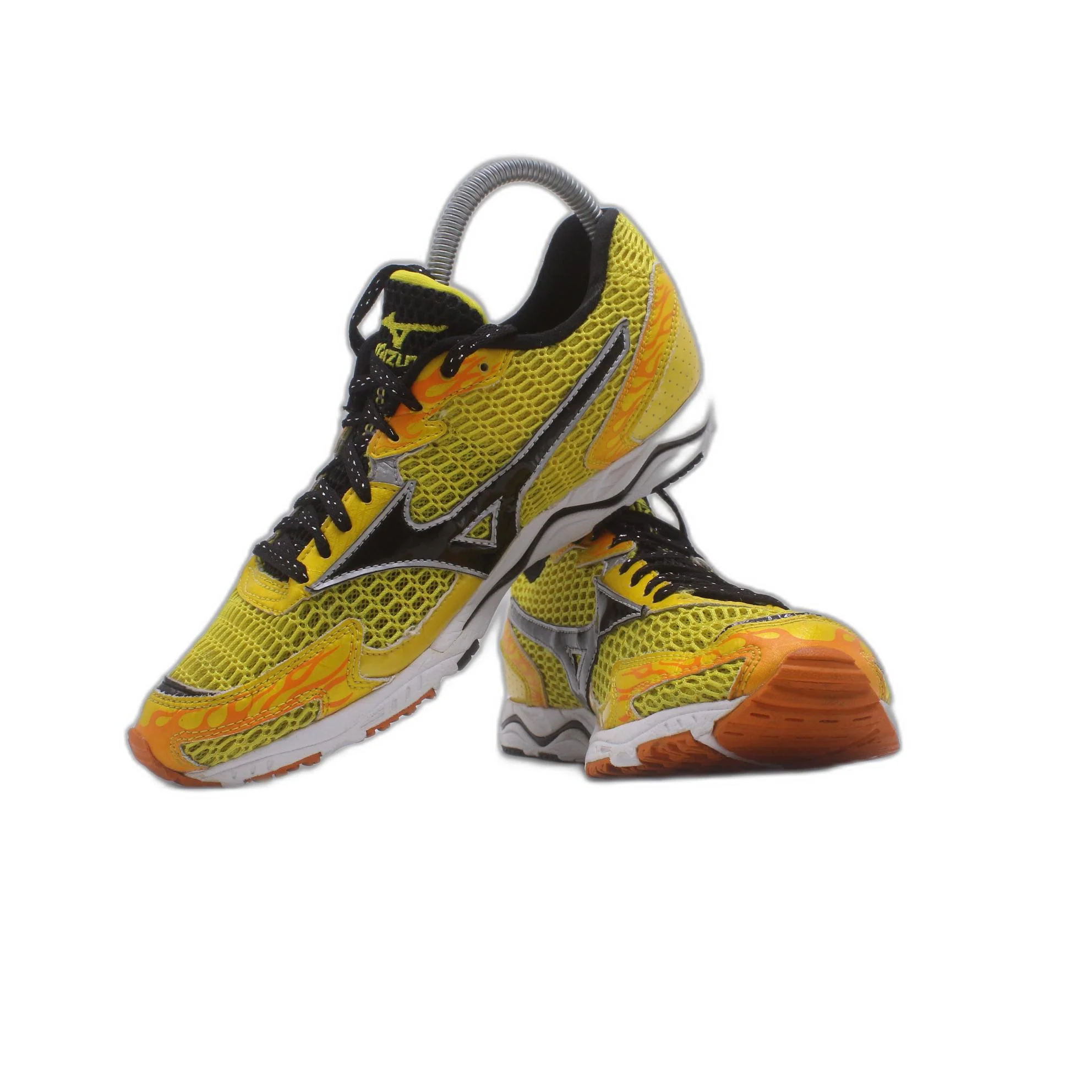 Mizuno Womens Wave Elixir 2 Yellow 7 Athletic Running Shoe - Image 5