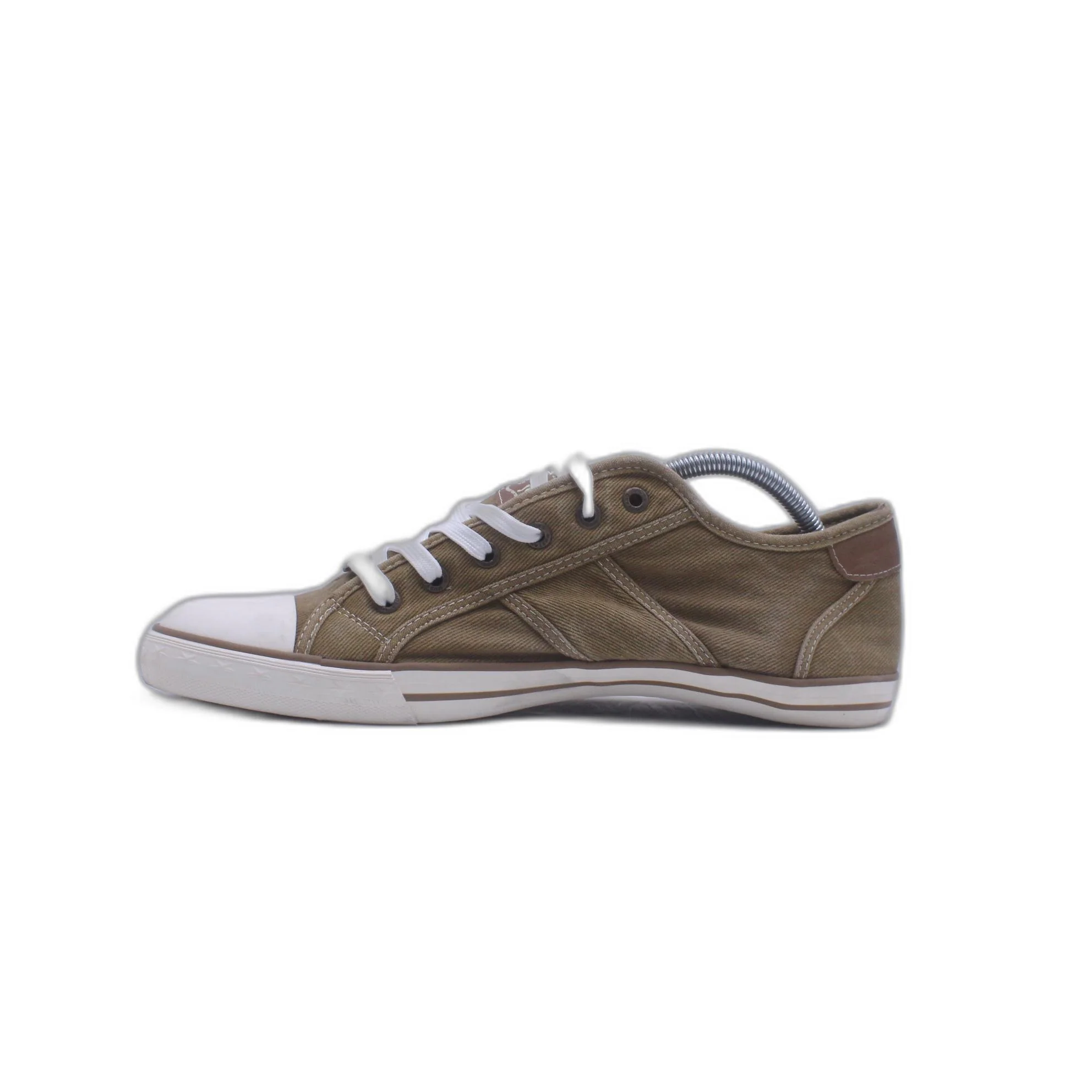 Mustang Slipper Berry Fabric Rubber Sole Shoe - Image 2