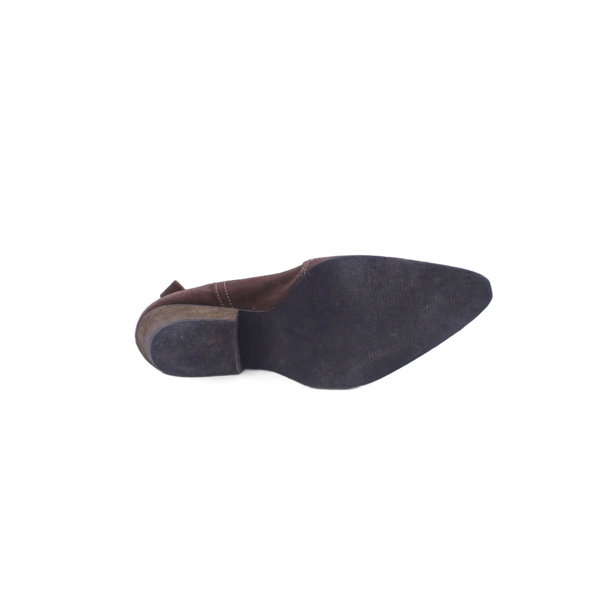 NATISA ROWN SUEDE ANKLE BOOTIE - Image 4