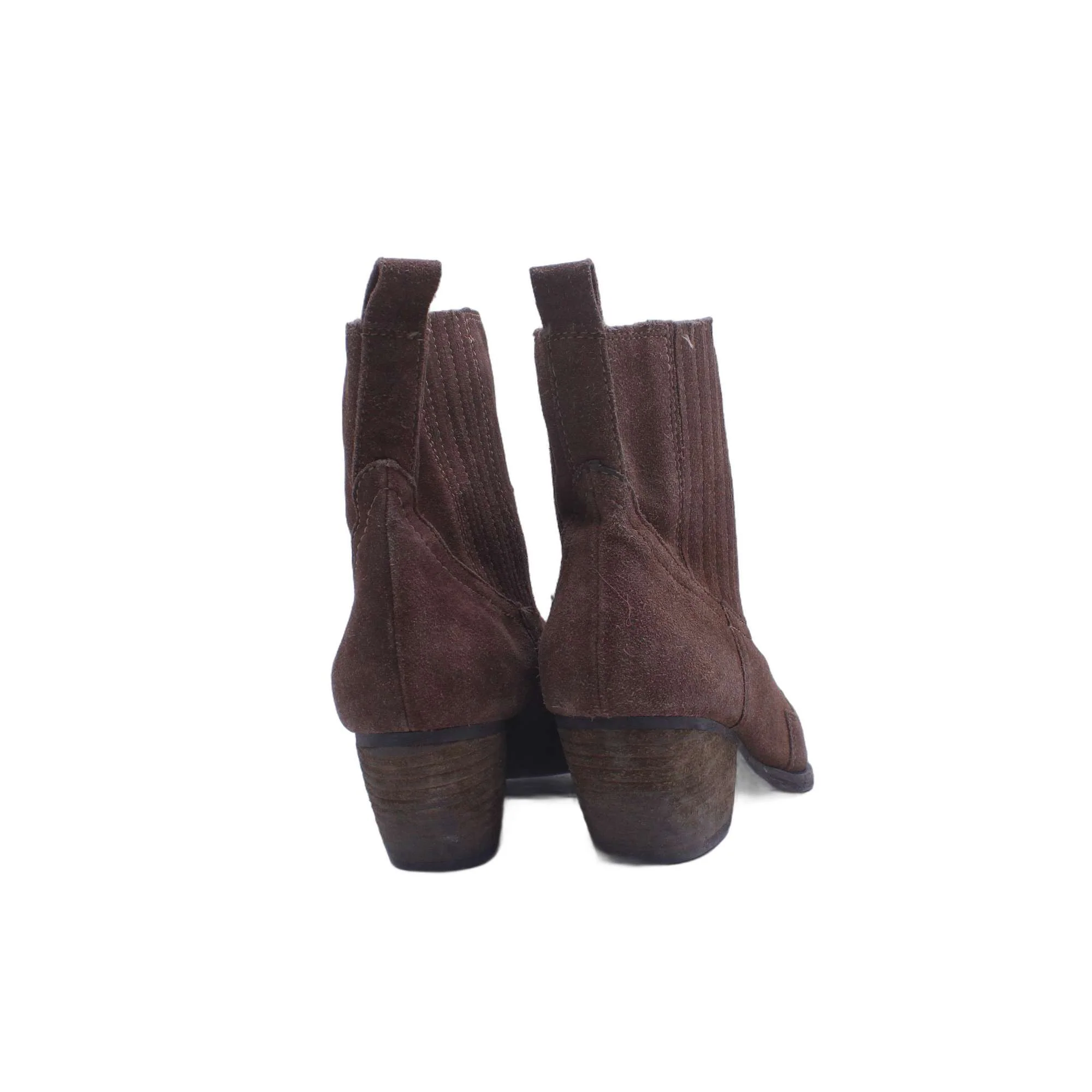 NATISA ROWN SUEDE ANKLE BOOTIE - Image 5