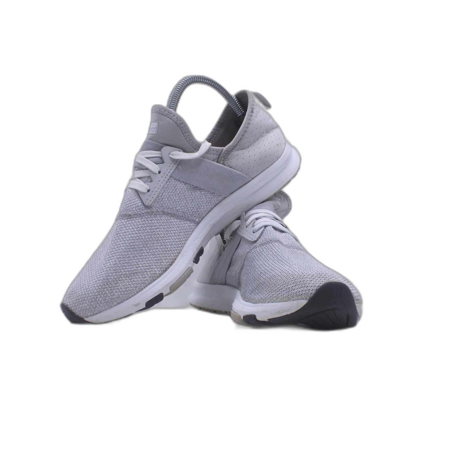 New Balance Fuelcore Negrize 10 Gray Running Shoes WXNRGOH - Image 3