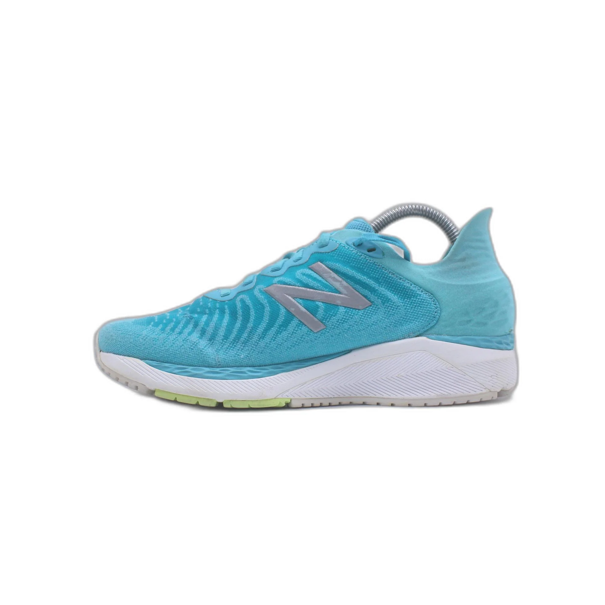 New Balance Womens FF 880 V11 Gray Blue Running Shoe - Image 2