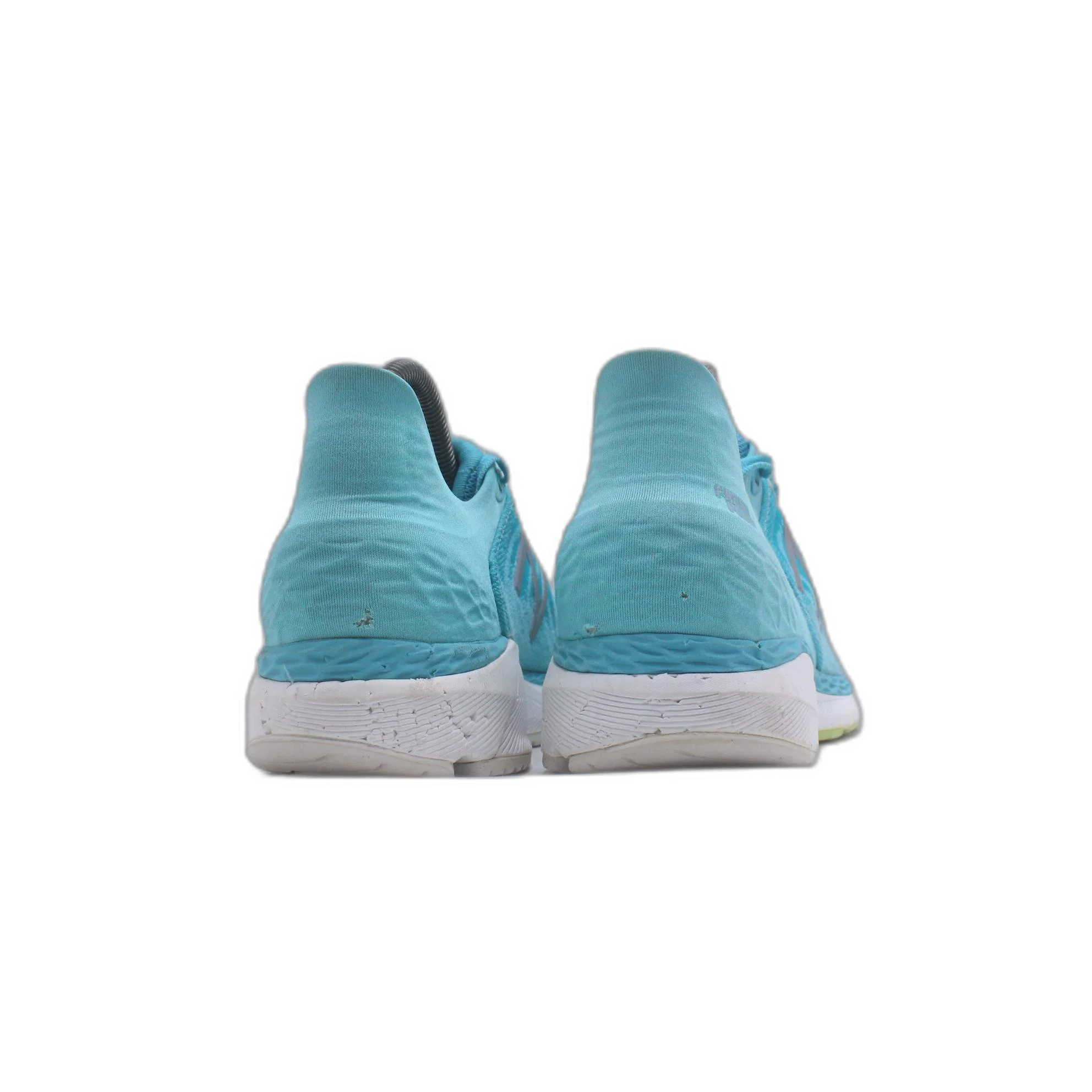 New Balance Womens FF 880 V11 Gray Blue Running Shoe - Image 4