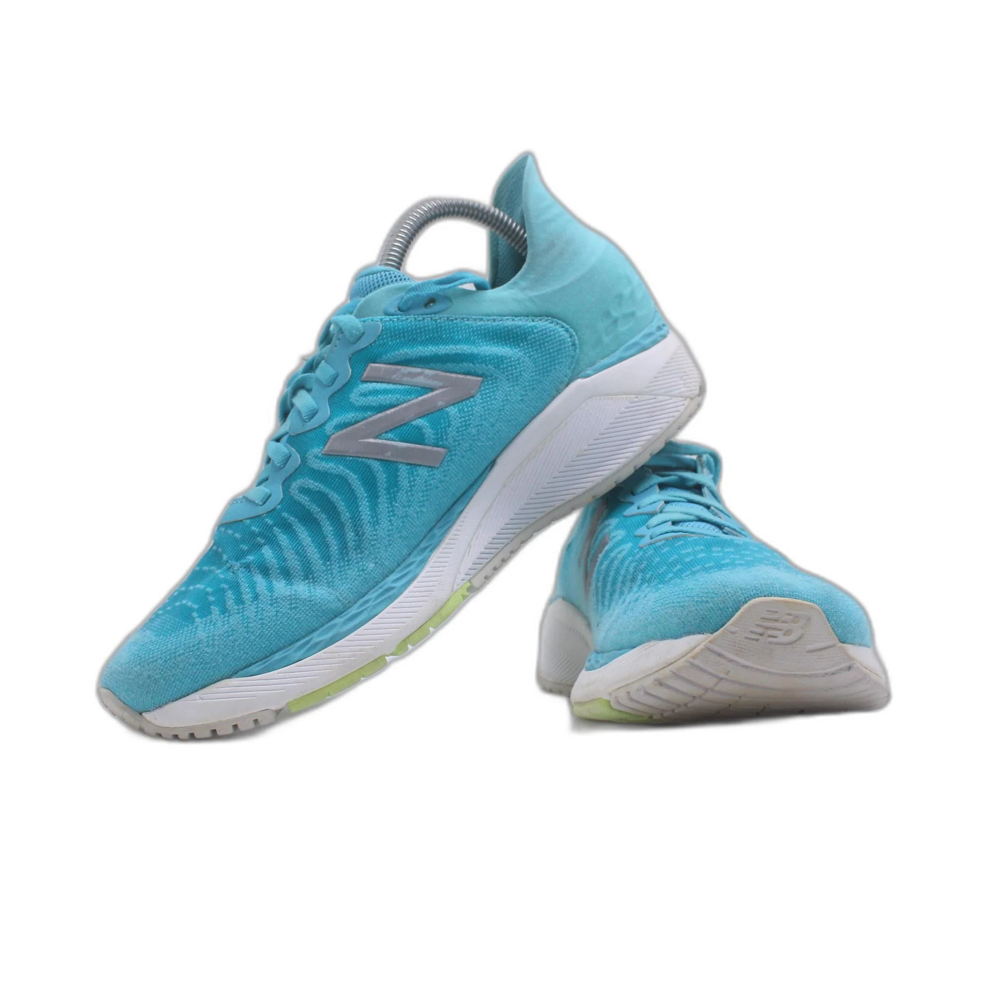 New Balance Womens FF 880 V11 Gray Blue Running Shoe - Image 5