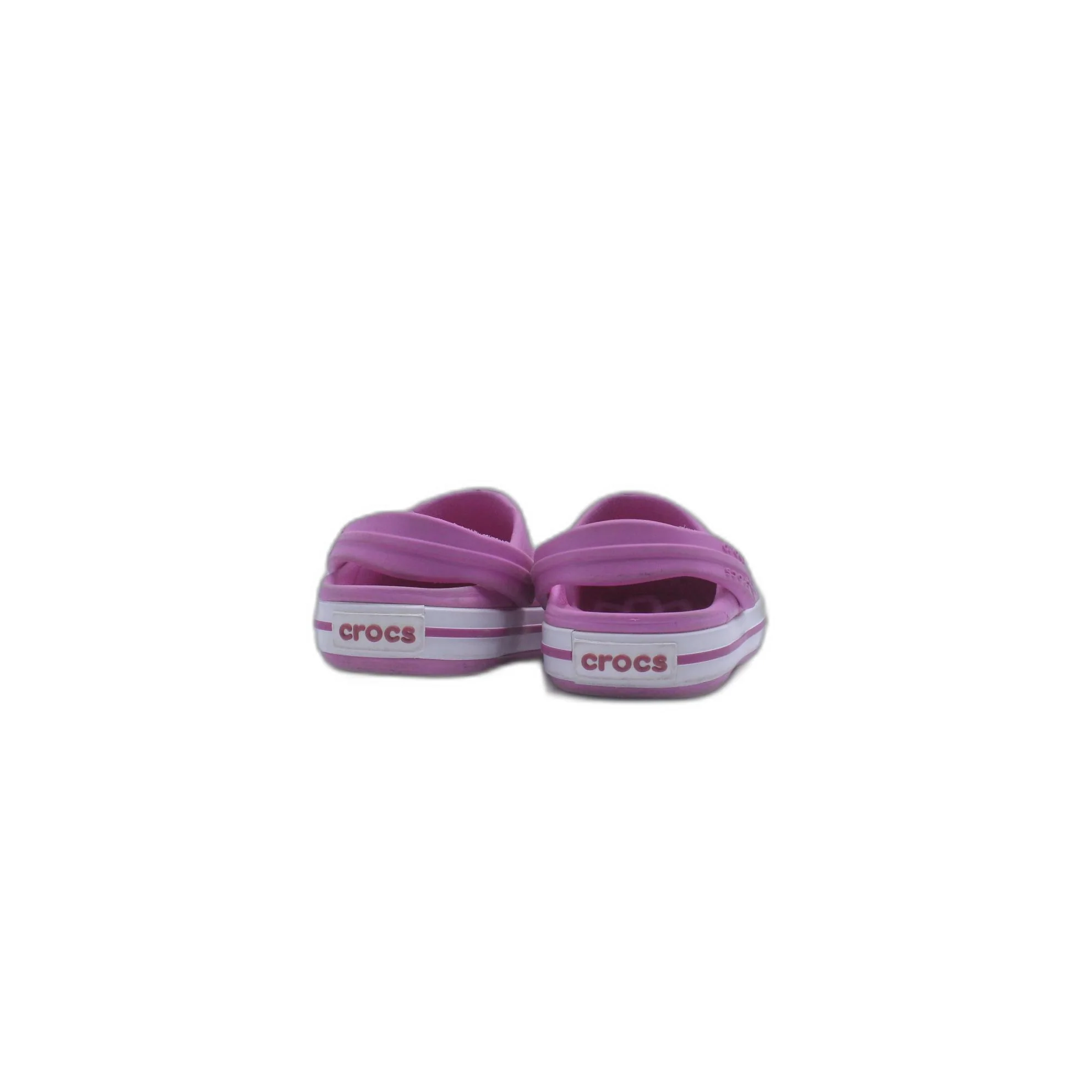 New Kids Crocs Crocband Platform K Party Pink - Image 4
