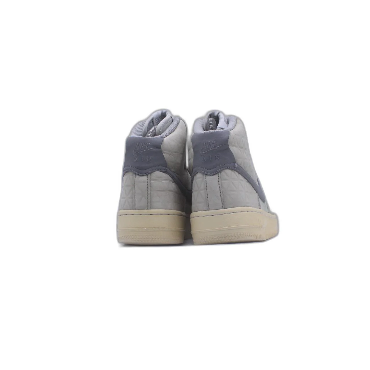 Nike Air Force 1 High Top Wolf Texture Suede Sneaker - Image 4