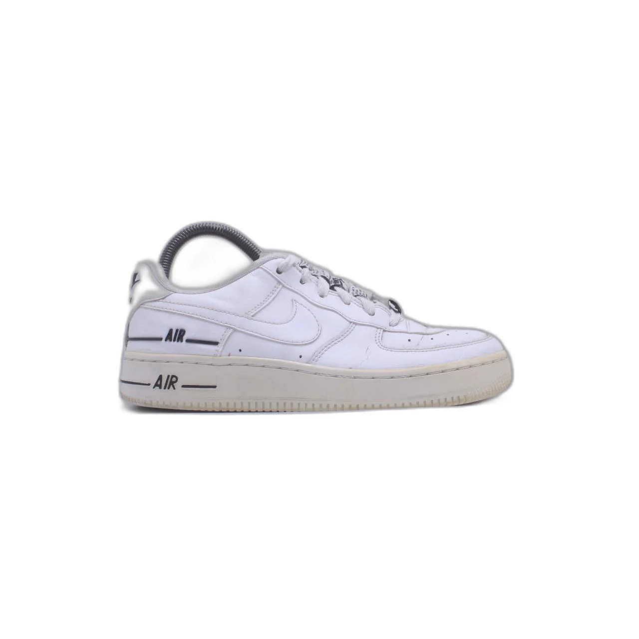 Nike Air Force One LV8 Double Air Swoosh Overbranding Sneaker