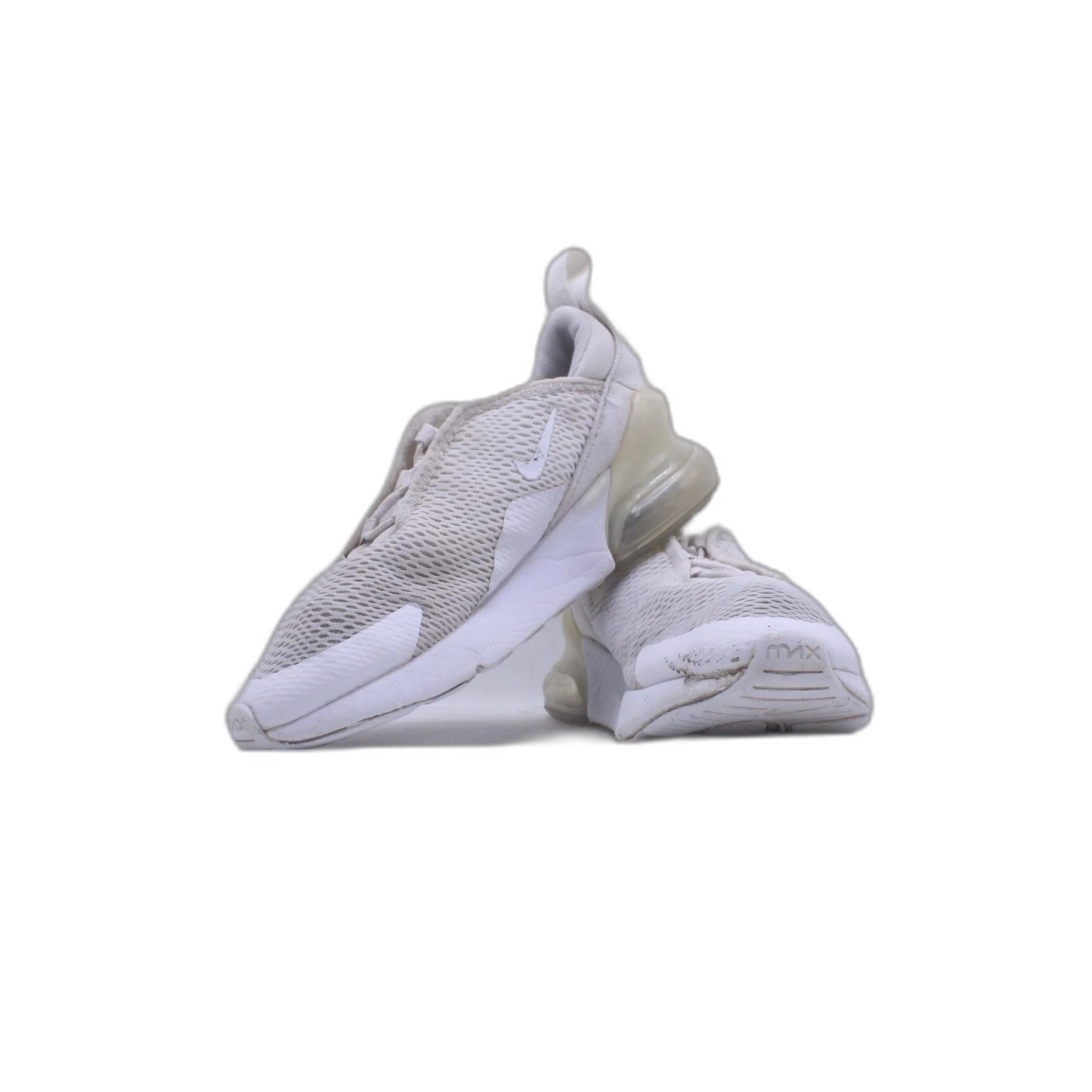 Nike Air Max 270 Low White Silver Sneaker - Image 5