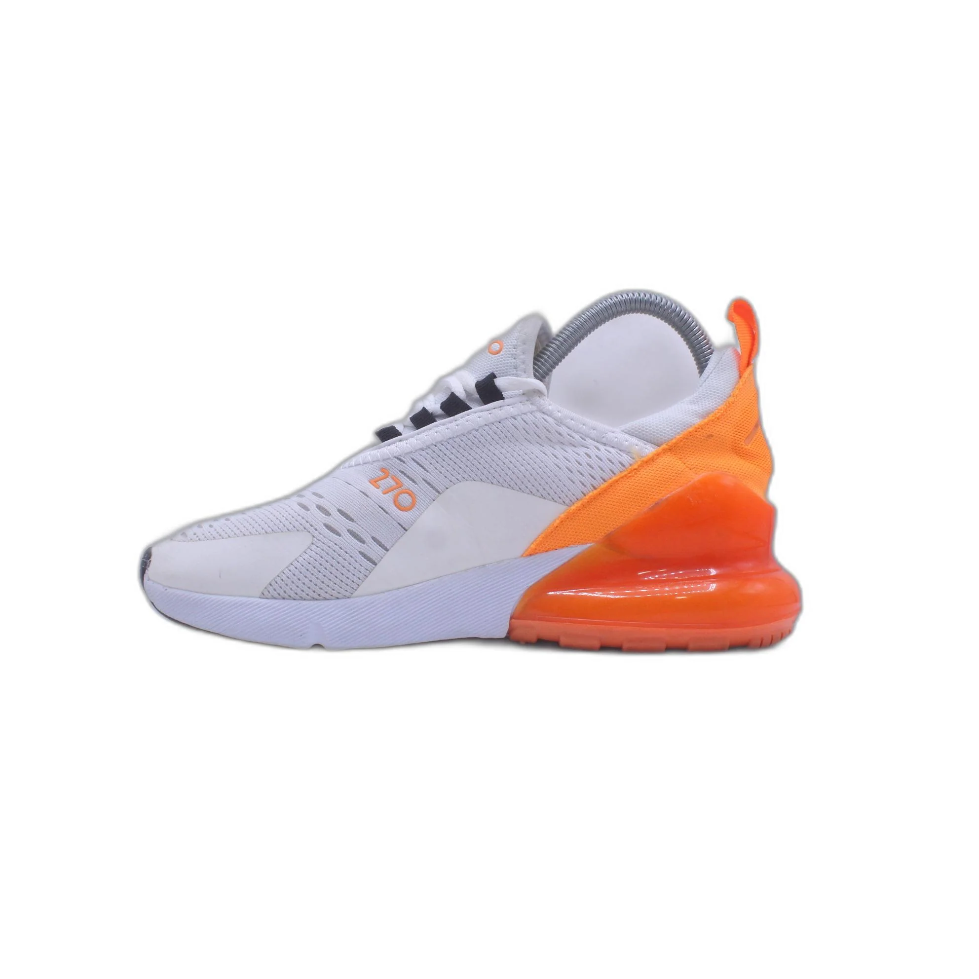 Nike Air Max 270 Thunder Grey Total Orange sneaker - Image 2