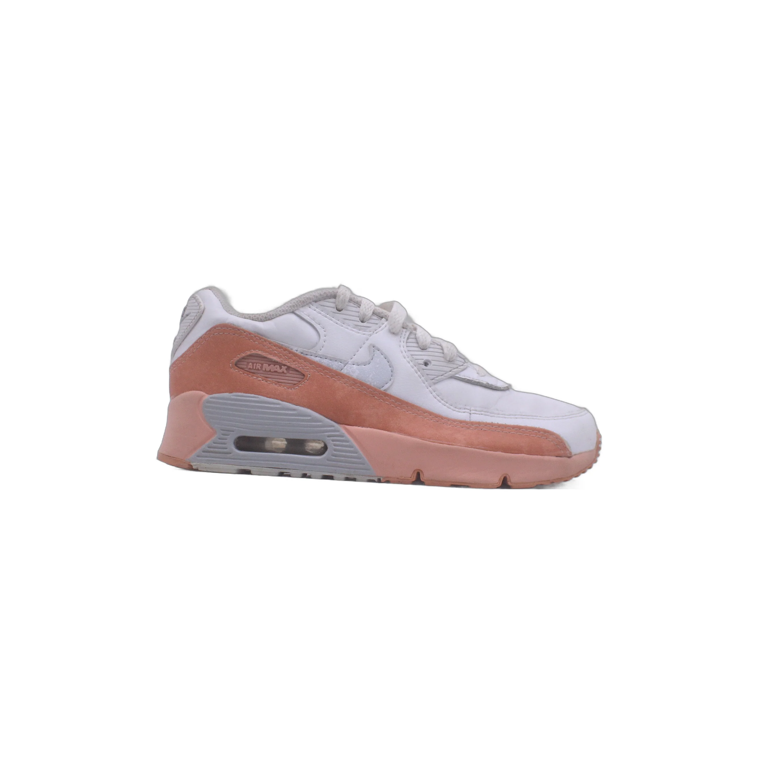 Nike Air Max 90 Toddler White Running Athletic Shoe