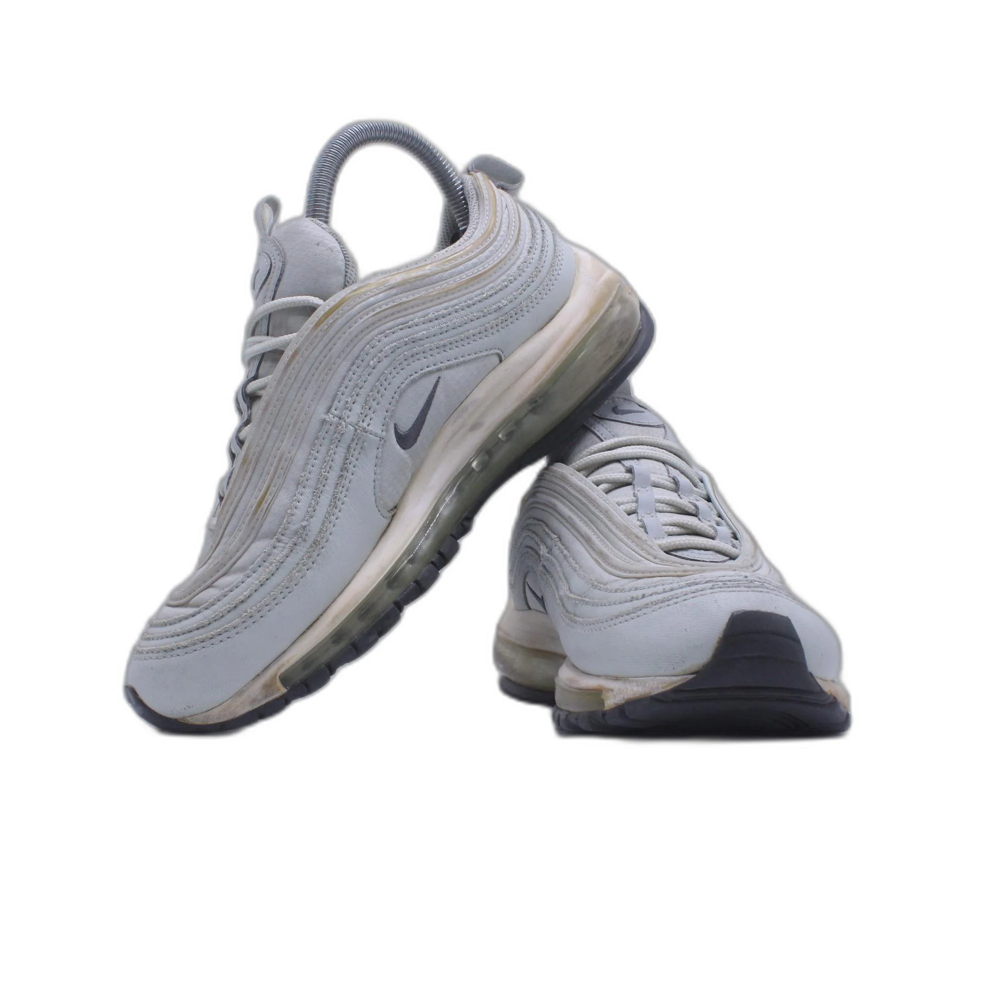 Nike Air Max 97 Triple White Metallic Silver 921522-104 - Image 3