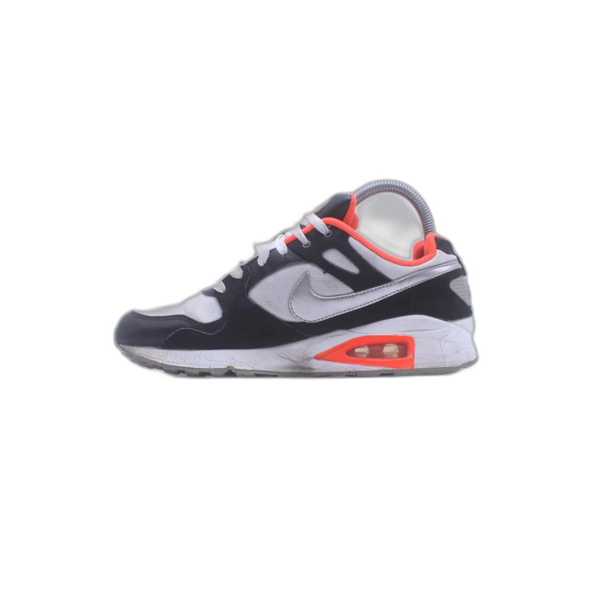 NIKE AIR MAX COLISEUM RCR RACER Black White Safety Orange Sneaker - Image 2