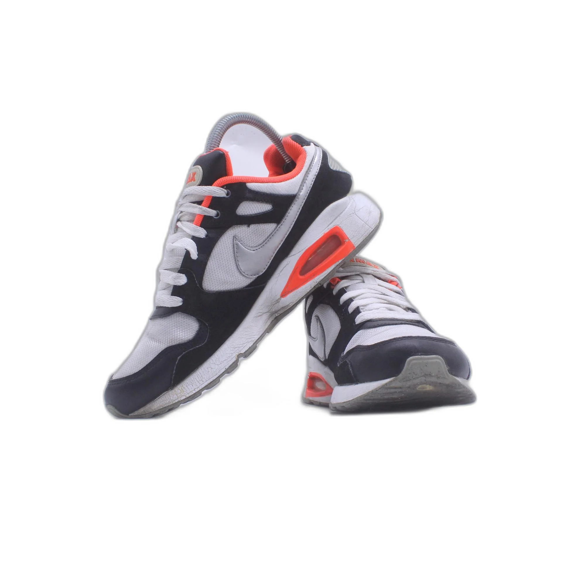 NIKE AIR MAX COLISEUM RCR RACER Black White Safety Orange Sneaker - Image 5