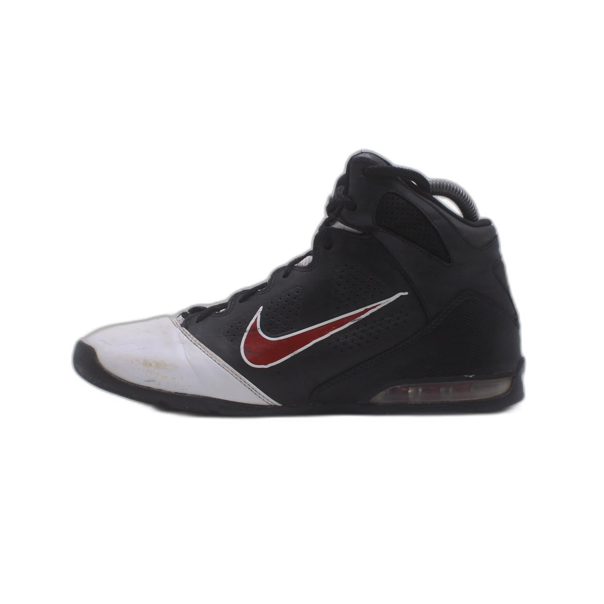 Nike Air Max Full Court 2 Black/University-Red-White Basketball Shoe - Image 2
