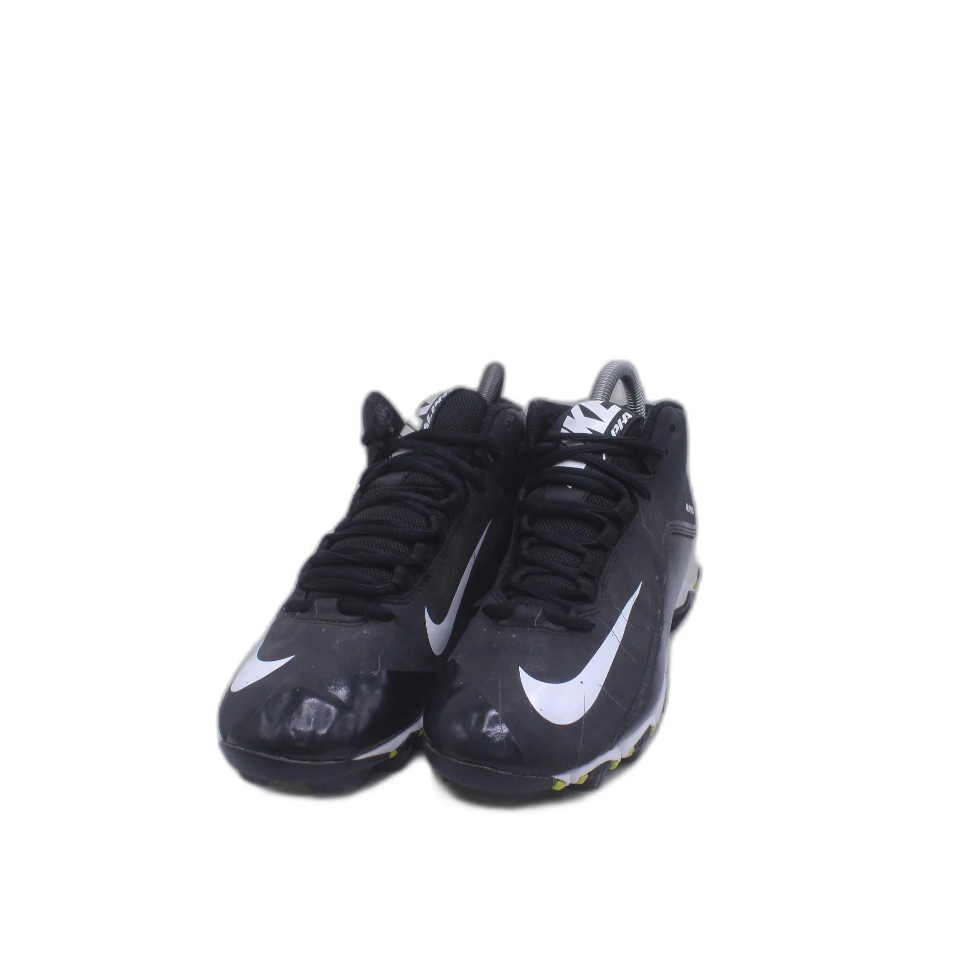 Nike Alpha Fastflex Football Cleats, 719952-002 Black/White - Image 3