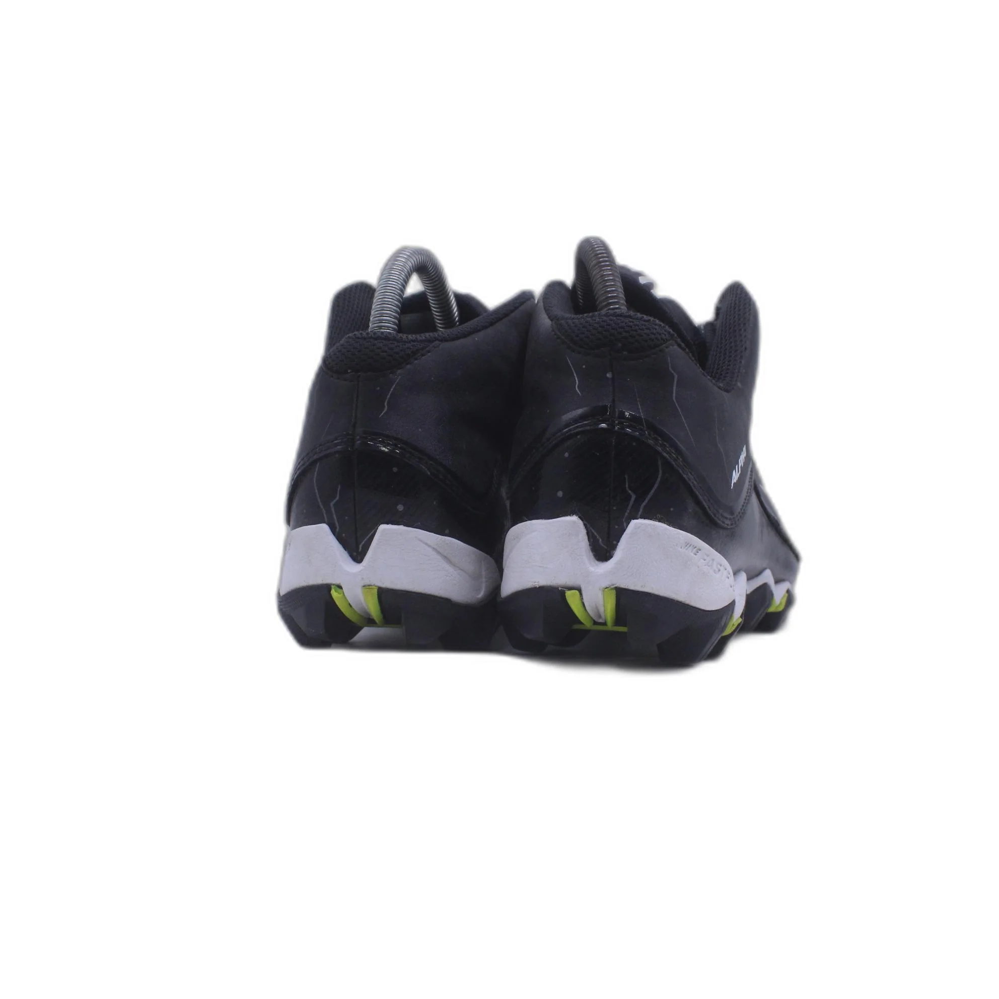 Nike Alpha Fastflex Football Cleats, 719952-002 Black/White - Image 4
