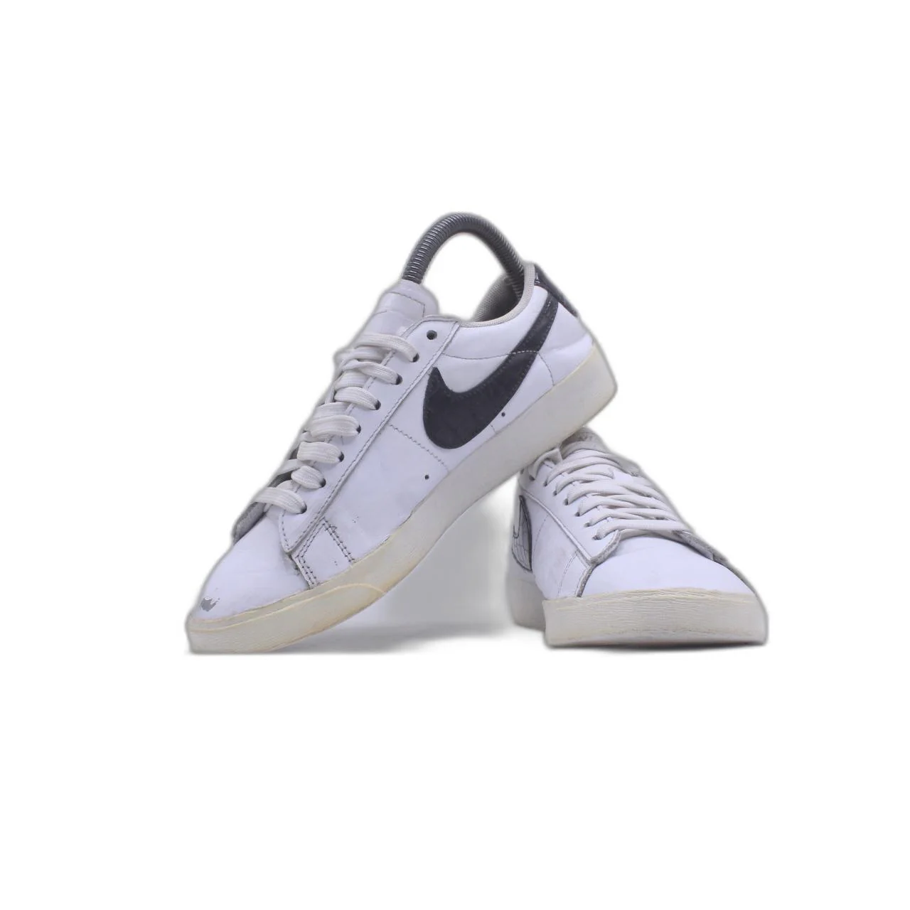 Nike Blazer Low Leather White Black Sneaker - Image 5
