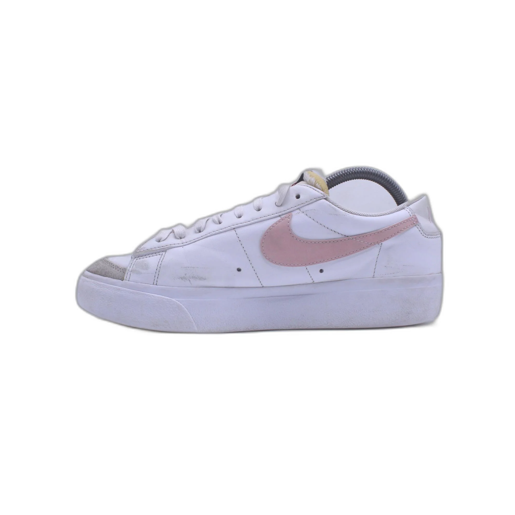 Nike Blazer Trainers Low Platform White Trainers Laces Sneaker - Image 2