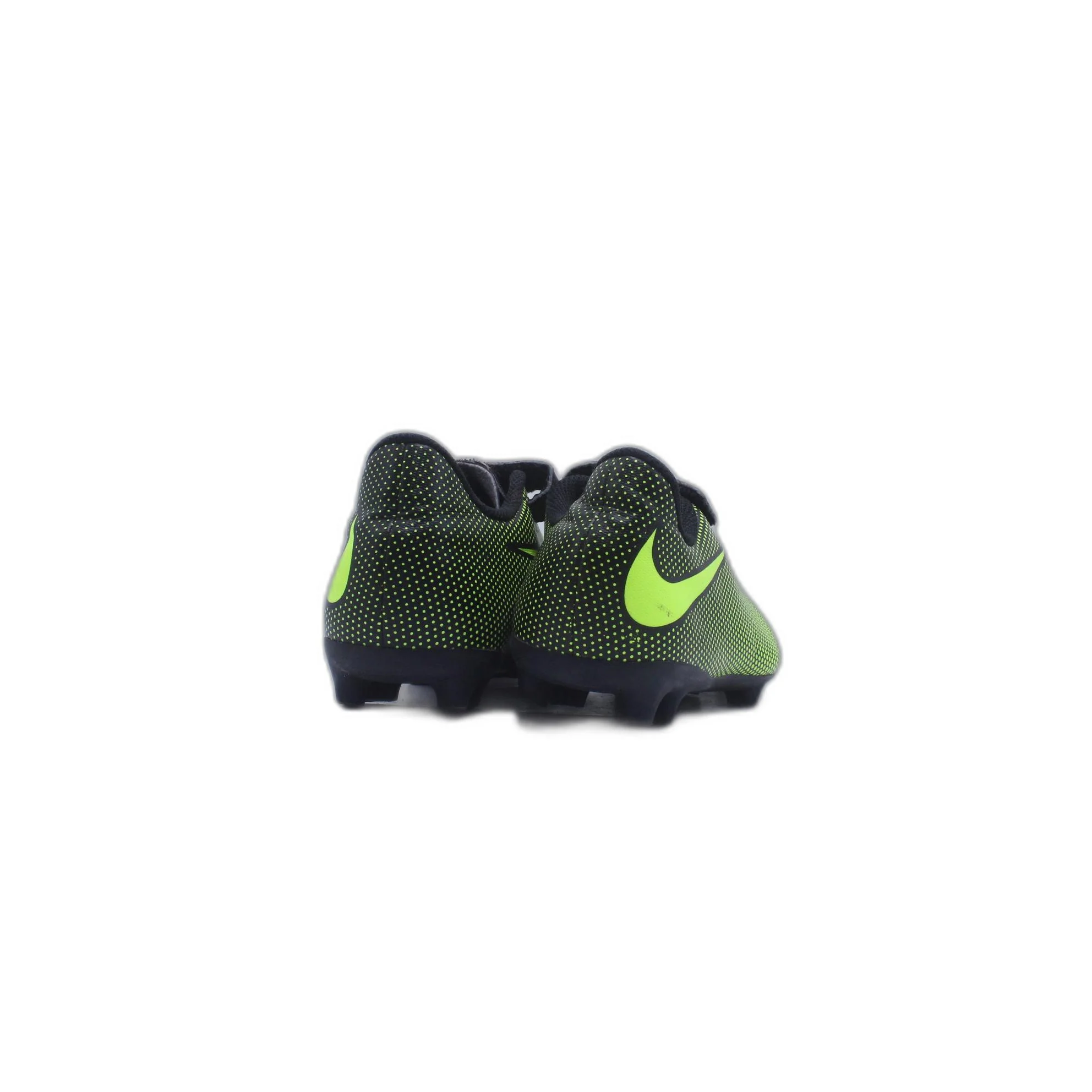 Nike Bravata II FG Softball Soccer Cleats Black Yellow Kids Boys - Image 3