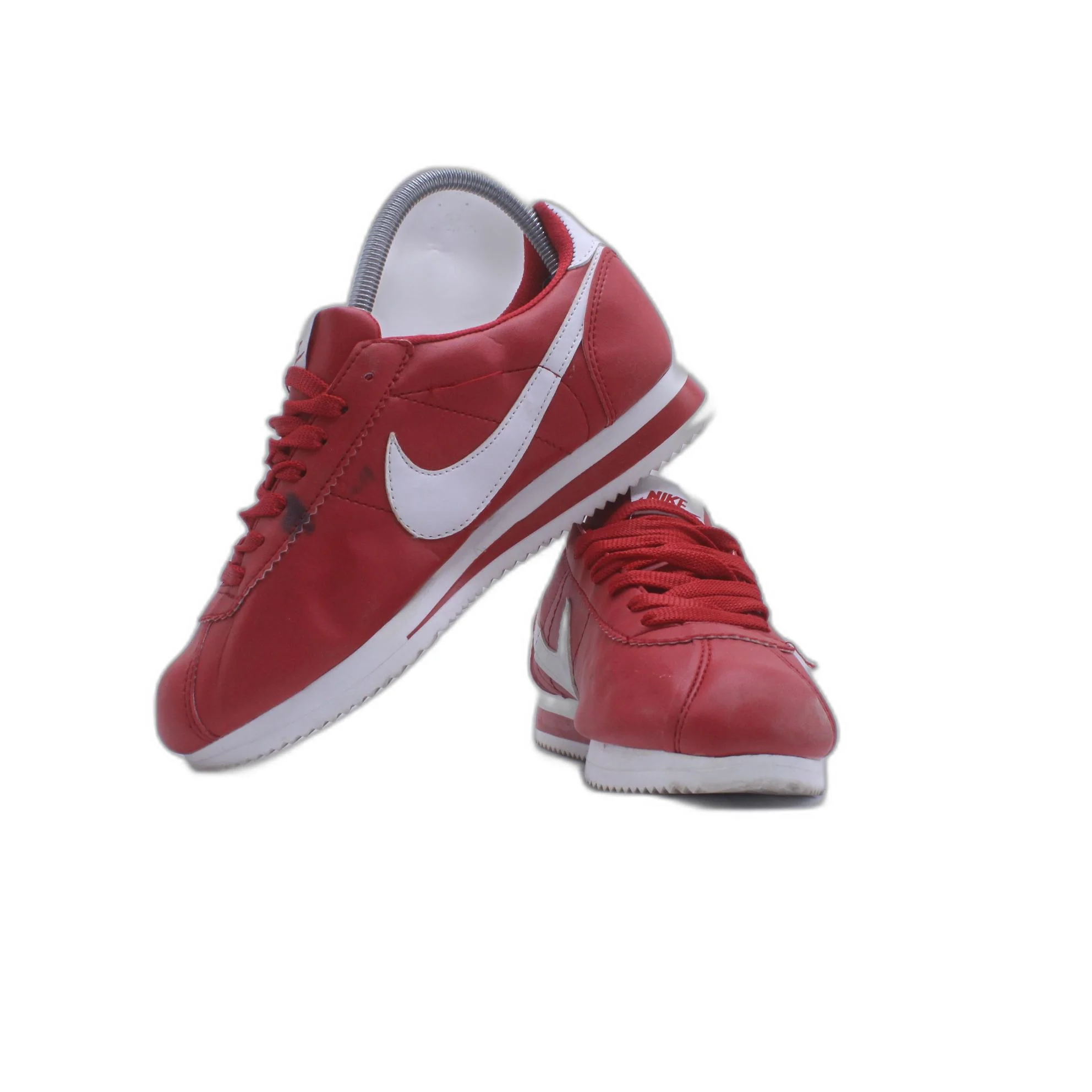 Nike Classic Cortez Nylon OG 2015 Trainers - Gym Red - Image 3