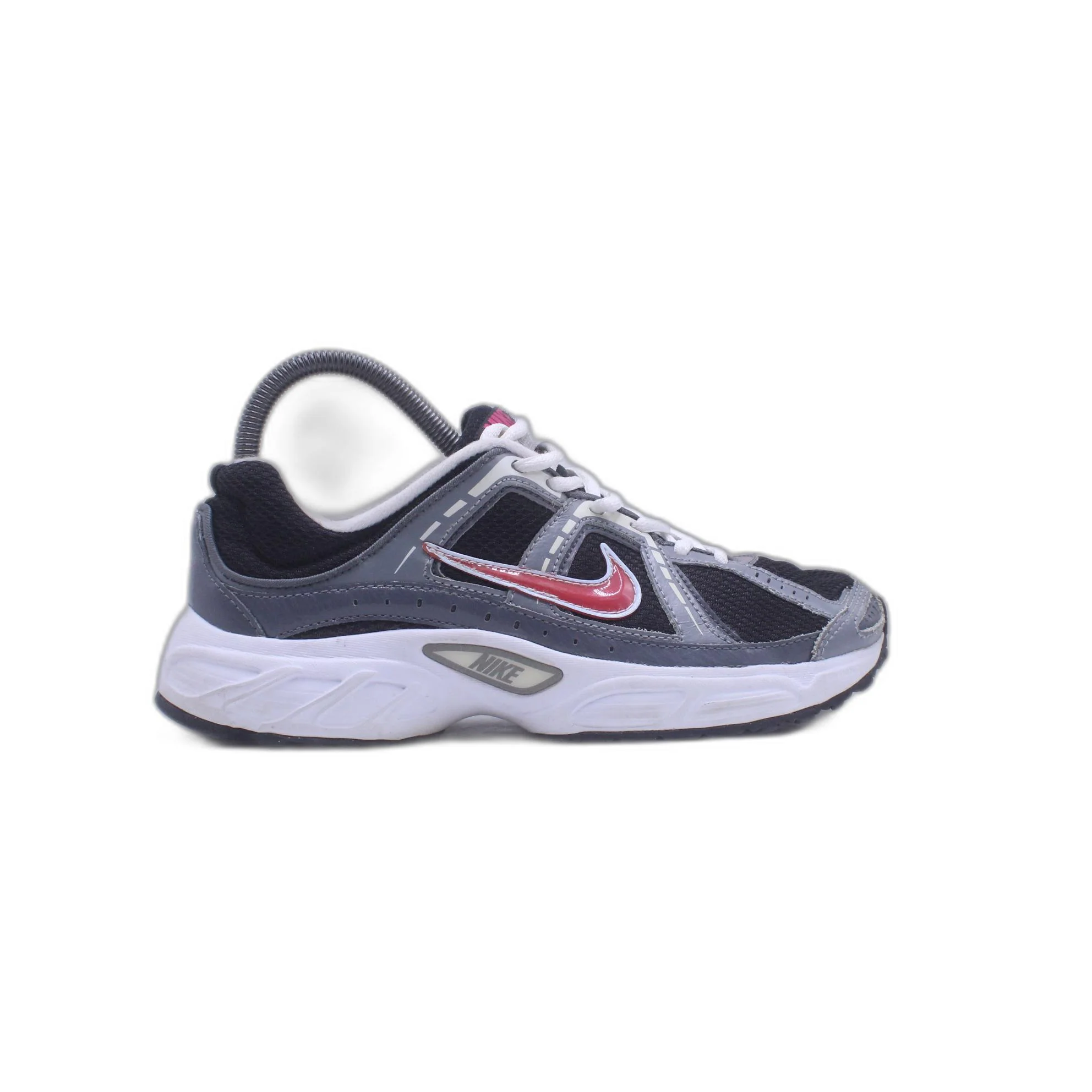 Nike Complete Black and gray with pink athletic shoes