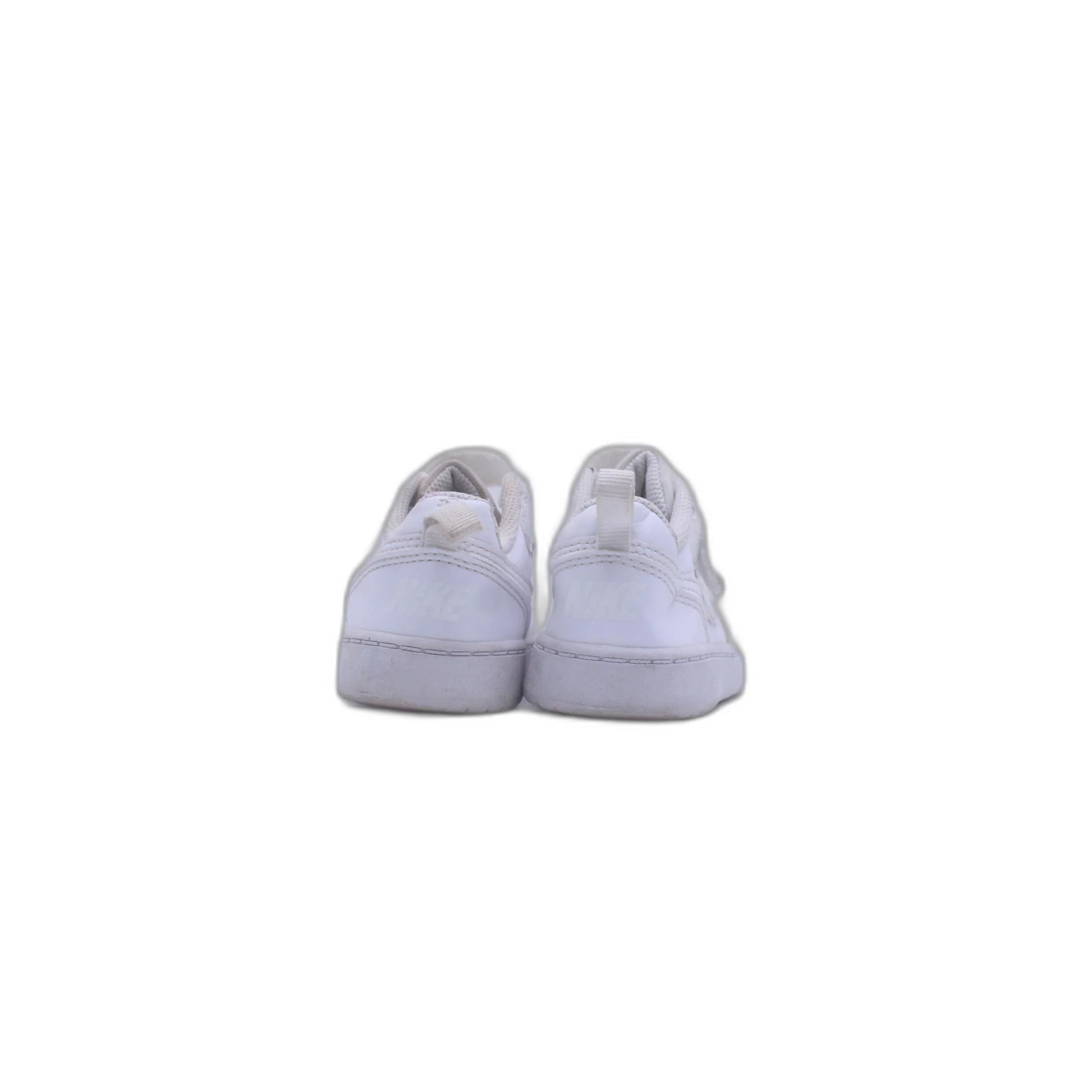 Nike Court Borough Low Recraft GS Triple White Kids Youth Casual Shoe - Image 4