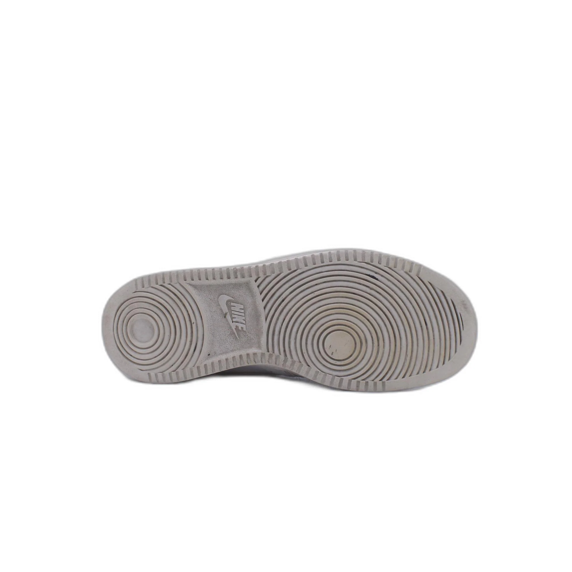 Nike Court Vision Mid Triple White Shoe - Image 3