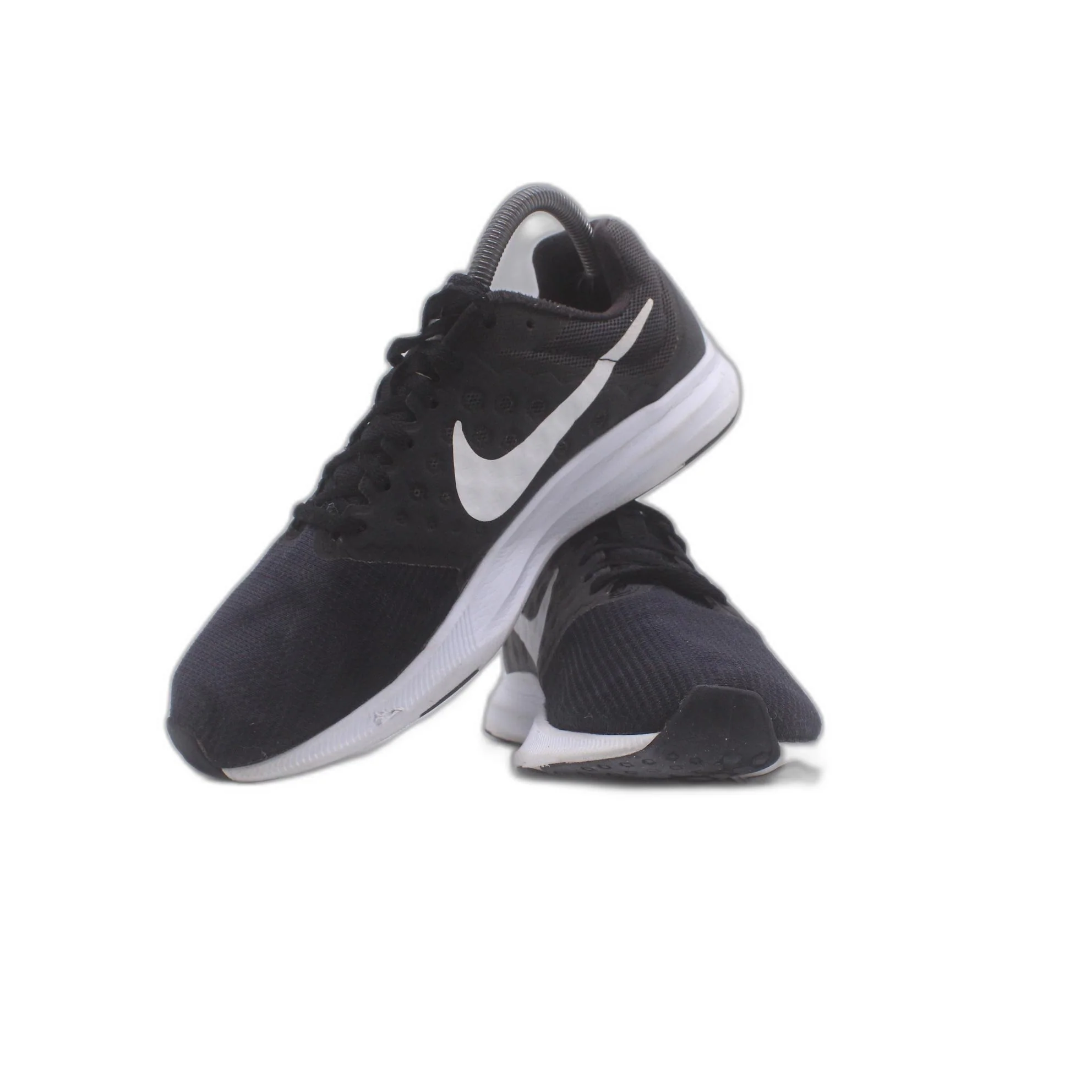 Nike Downshifter 7 Low Textile Trainer Shoe - Image 5