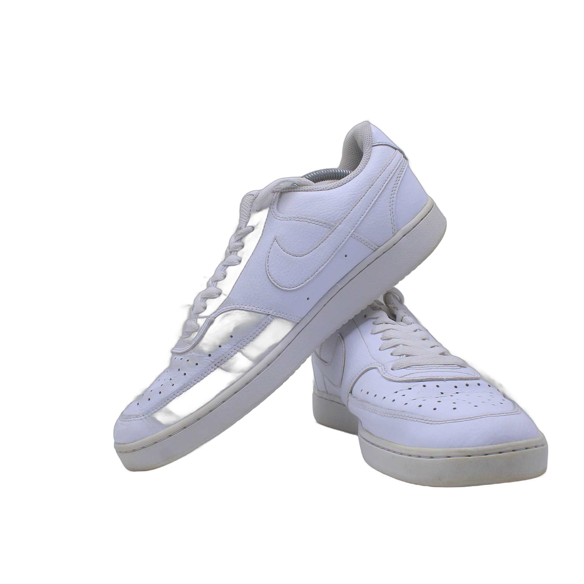 Nike Ebernon Low Triple White Athletic Sneaker - Image 5