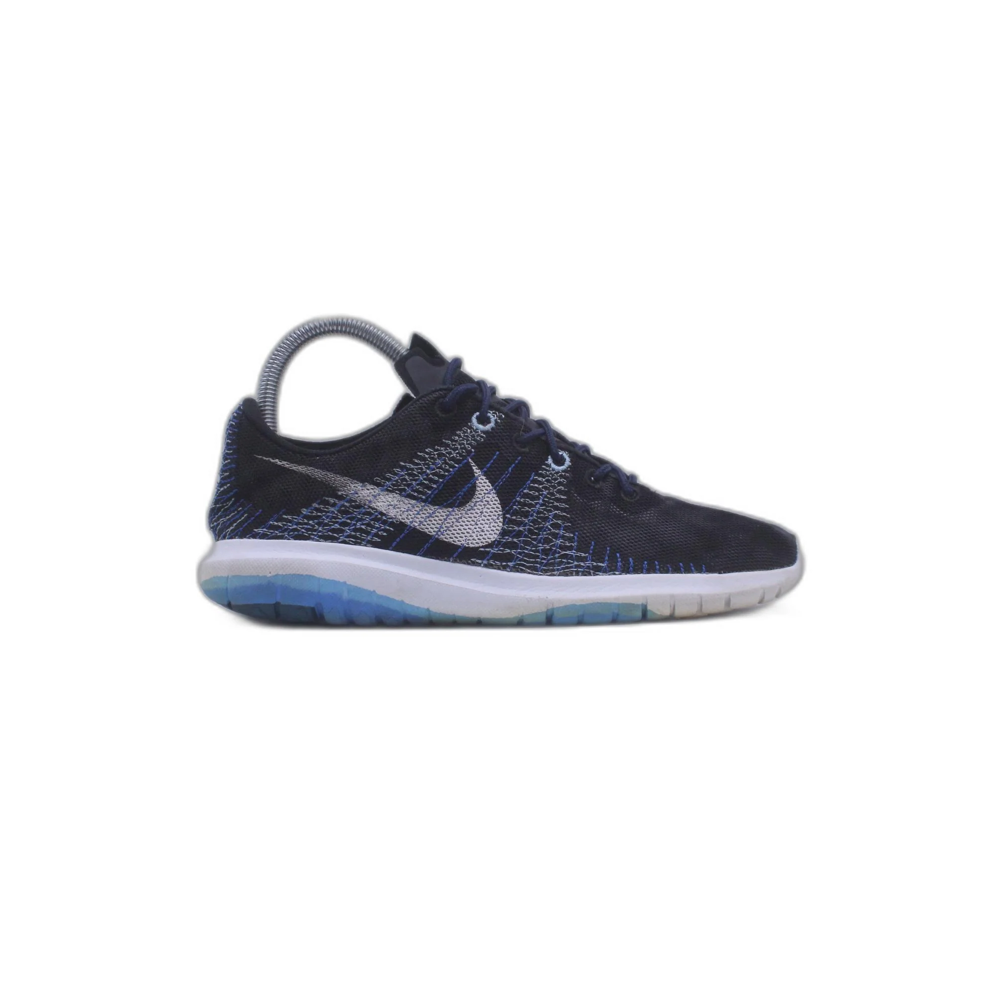 Nike Flex Fury Blue & Black Athletic Running Shoe