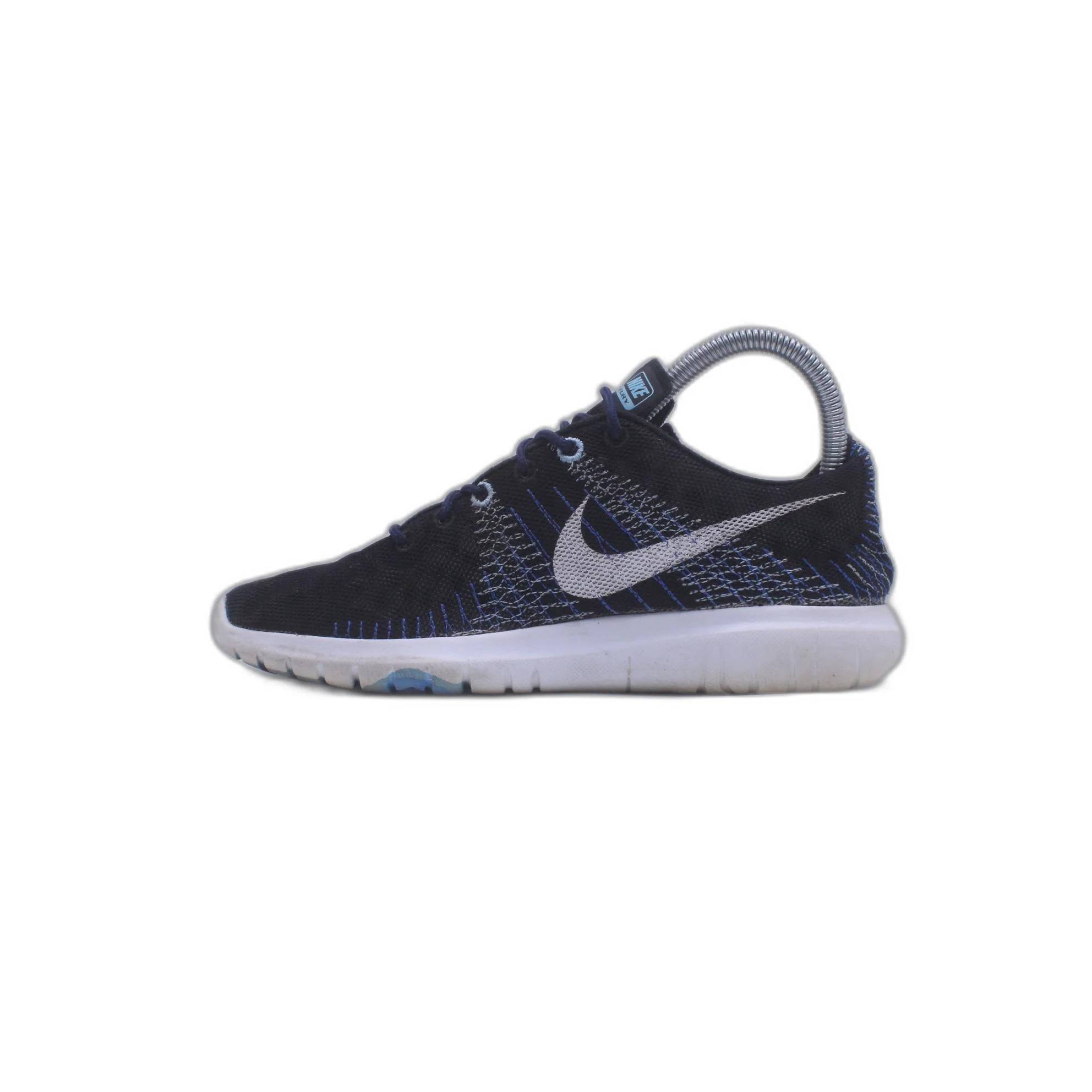 Nike Flex Fury Blue & Black Athletic Running Shoe - Image 2