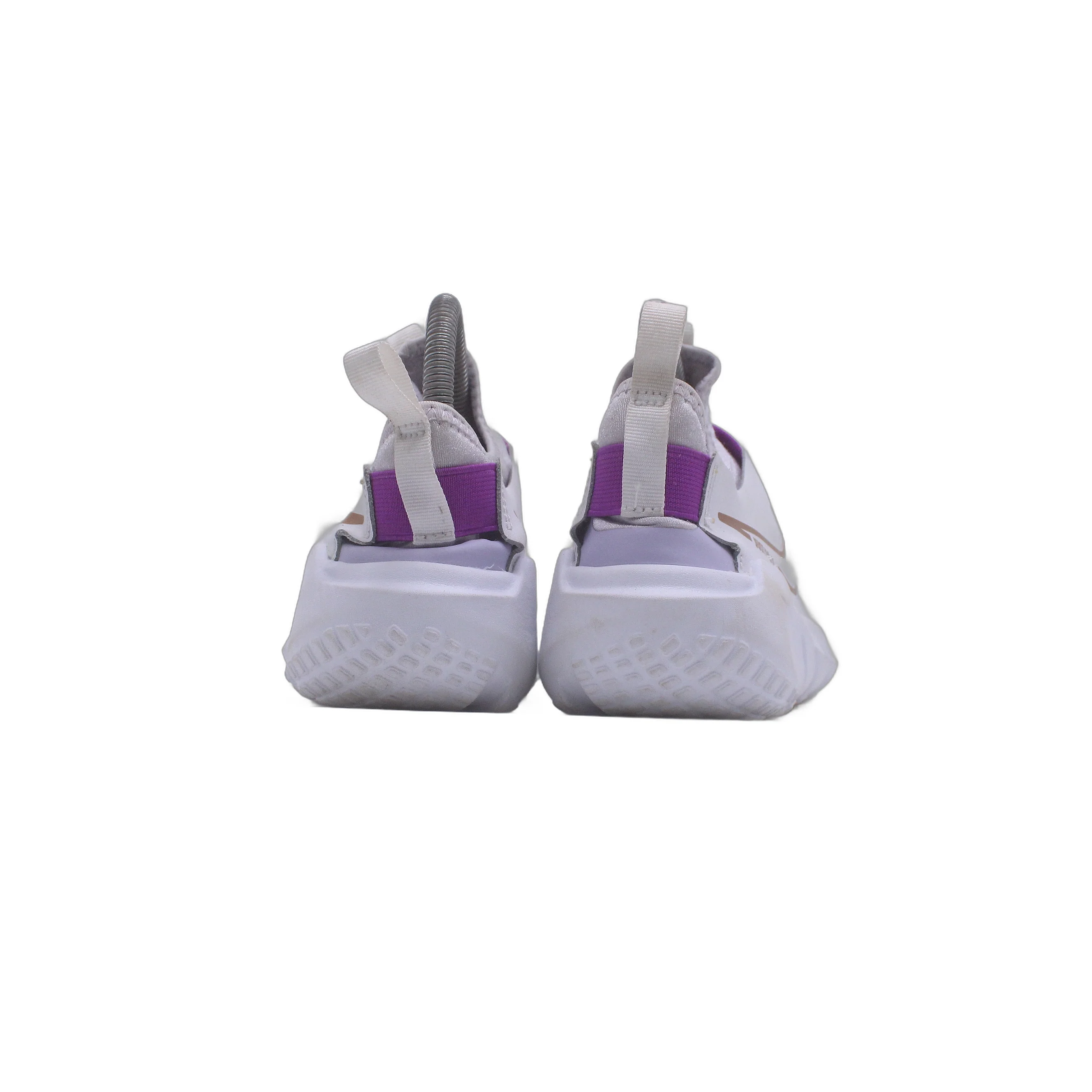 Nike Flex Runner 2 White/Metallic Copper Kids’ Sneaker - Image 4