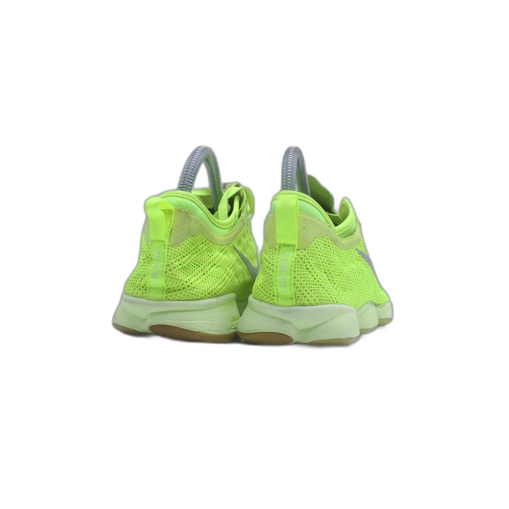 Nike Flyknit Zoom Bright Fluorescent Green Sneaker - Image 4