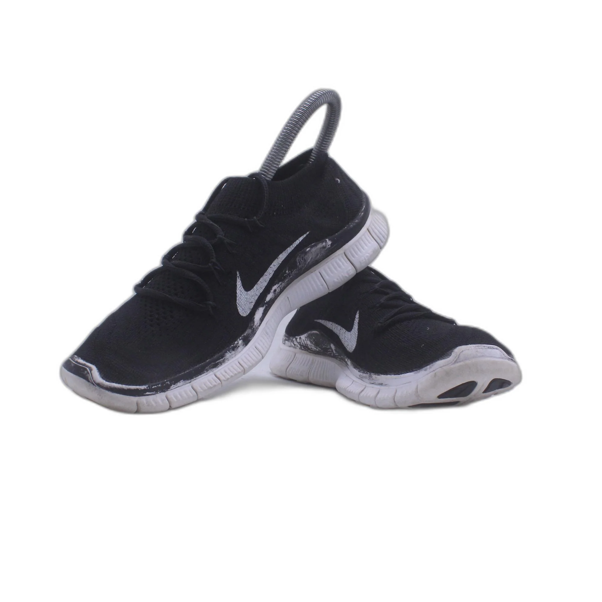 Nike Free Flyknit 5.0 Athletic Running Shoes - Image 3