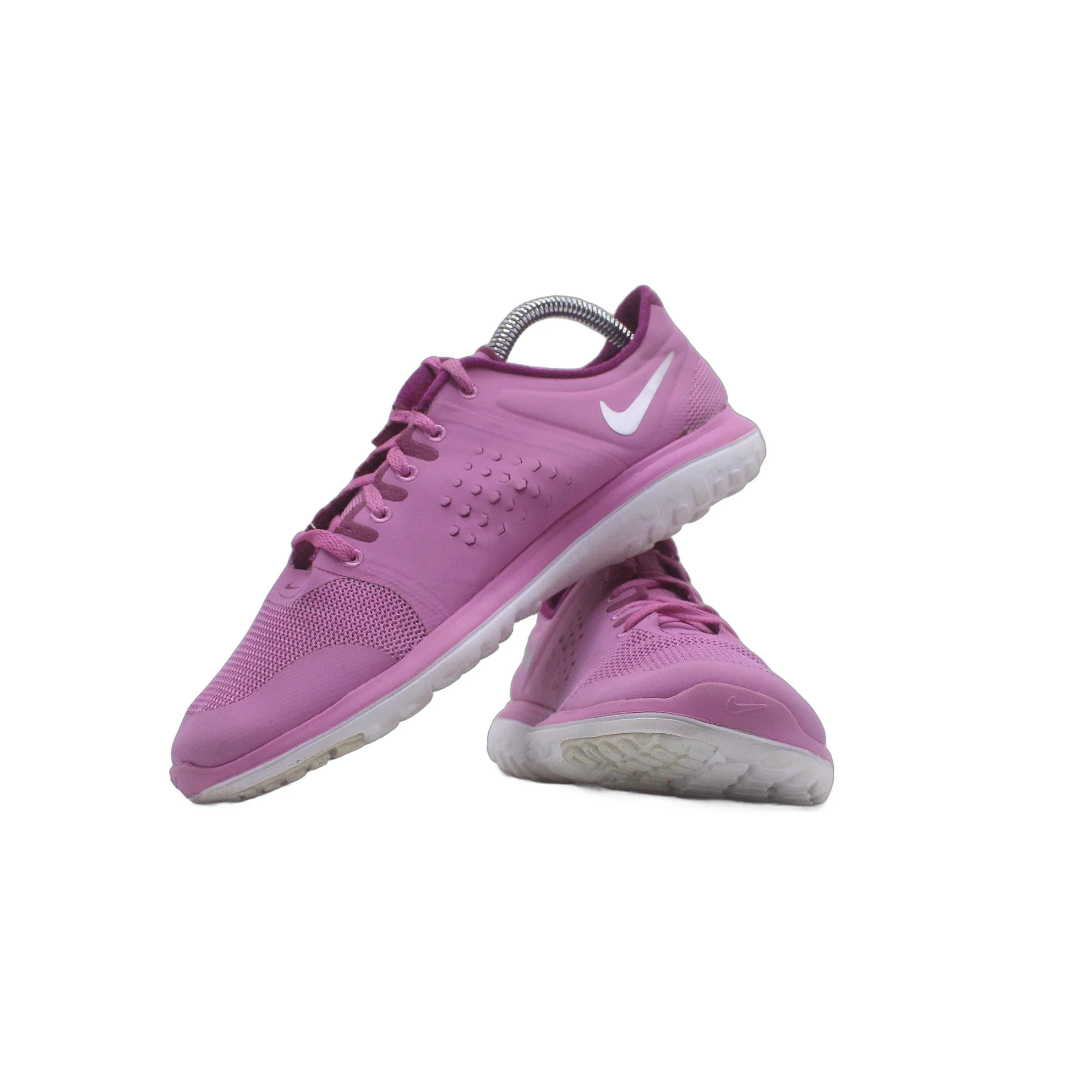 Nike FS Lite Run Pink Running Shoe - Image 5