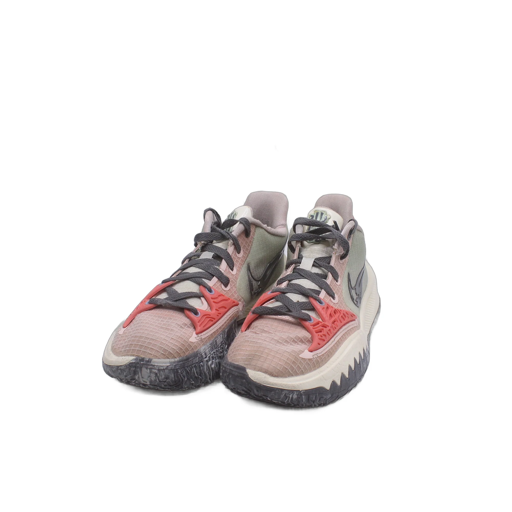 Nike Kyrie Low 4 Pale Ivory Iron Gray Basketball Shoe - Image 5